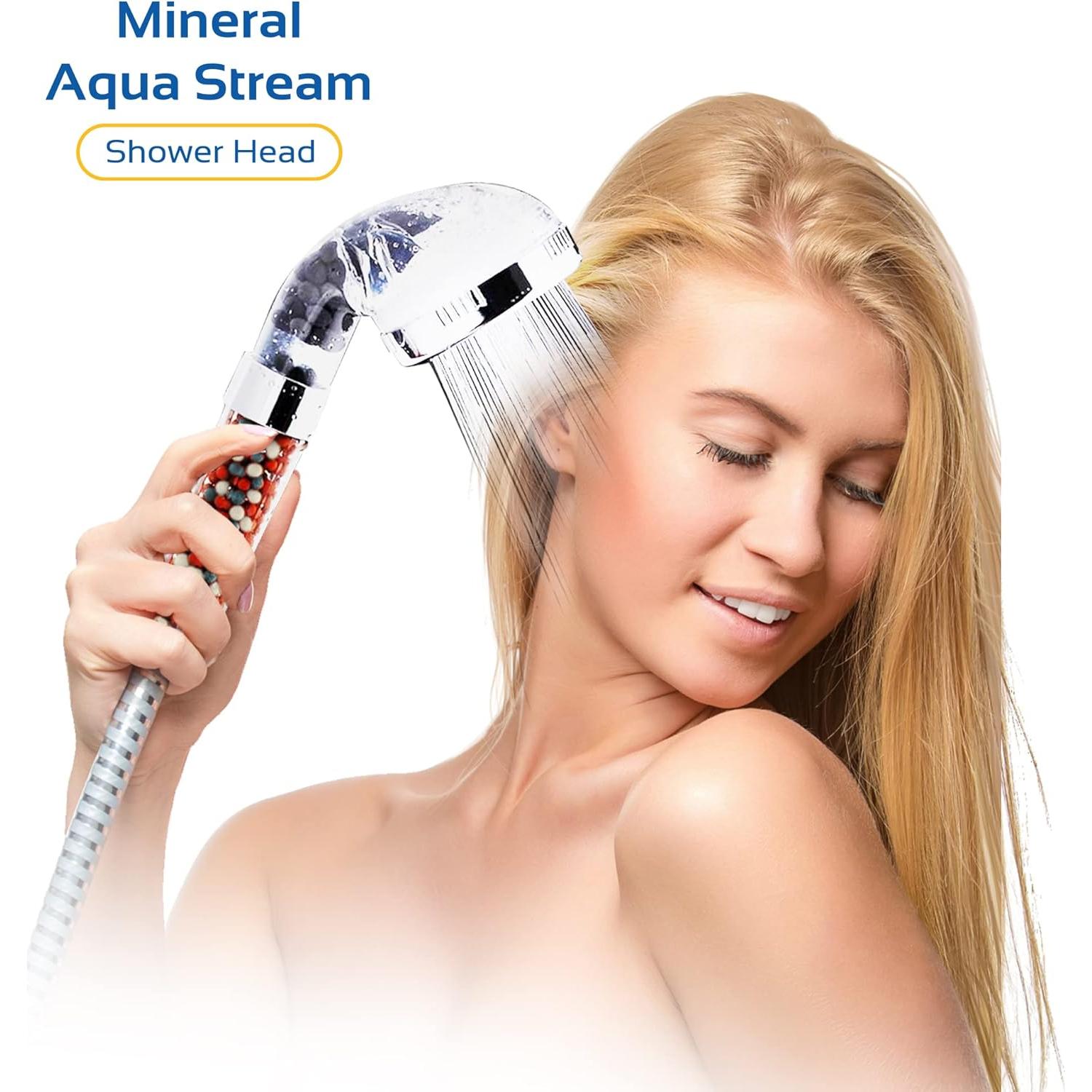 Cabezal de Ducha Filtrado Trineverse - 3 Modos - Agua Purificada