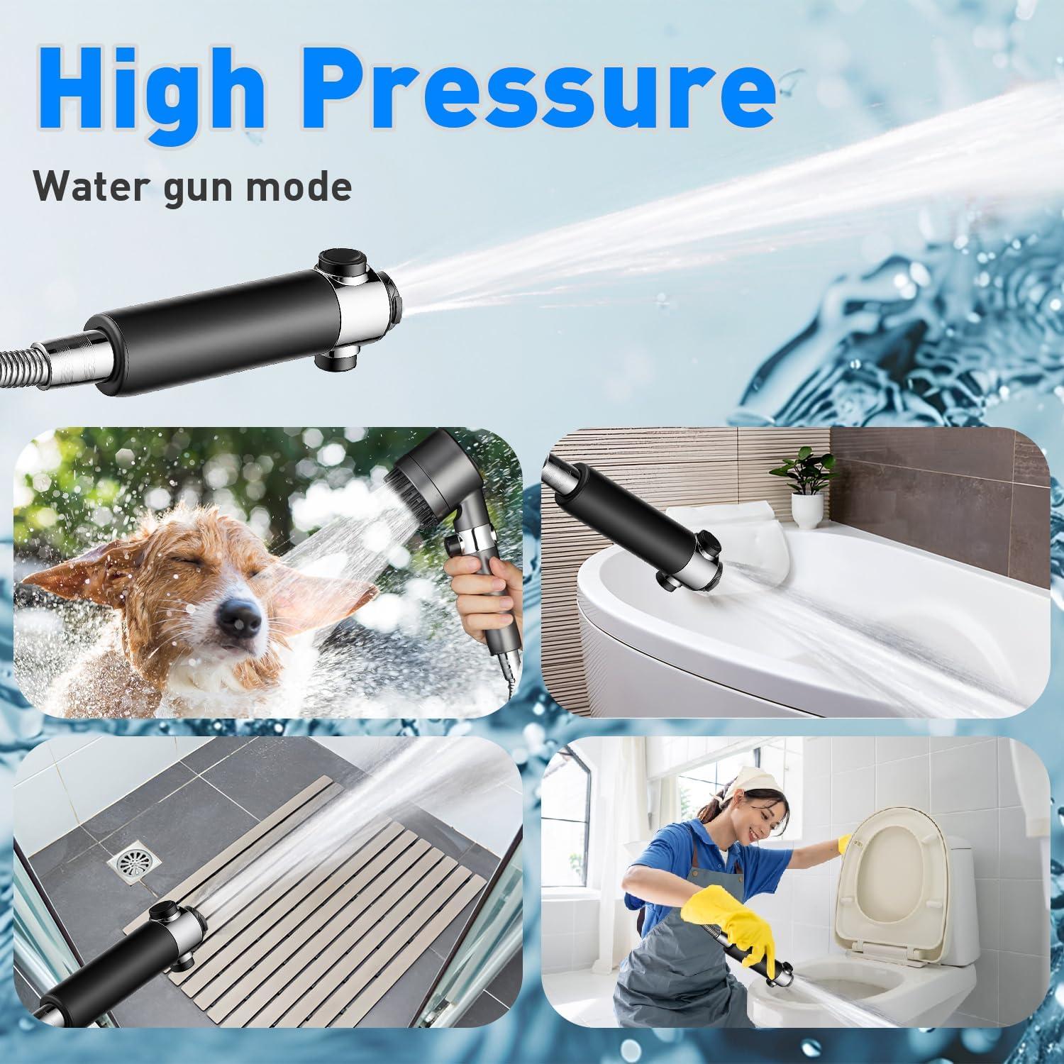 Cabezal de Ducha de Mano CWPW - Filtrado y Alta Presión 4 Modos