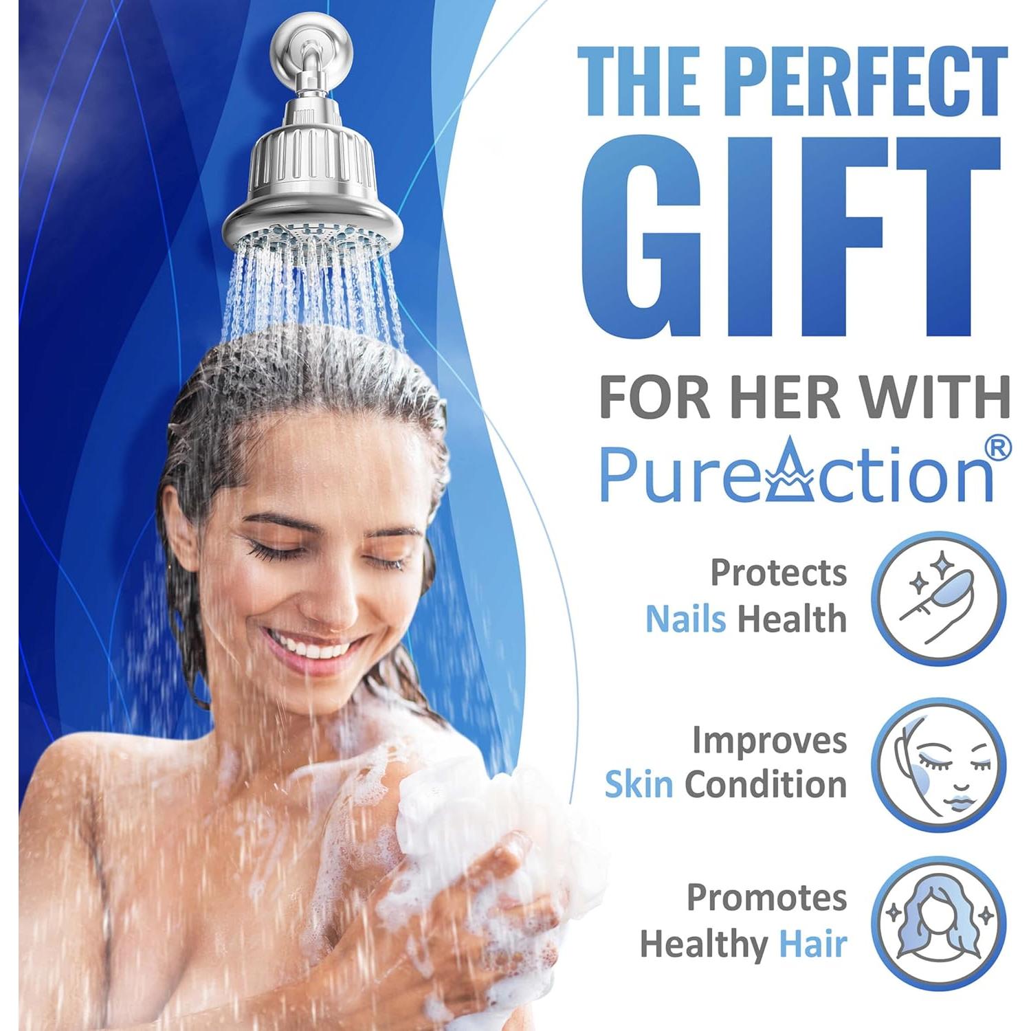 Filtro de Ducha PureAction SH100 - Alta Presión y 7 Modos