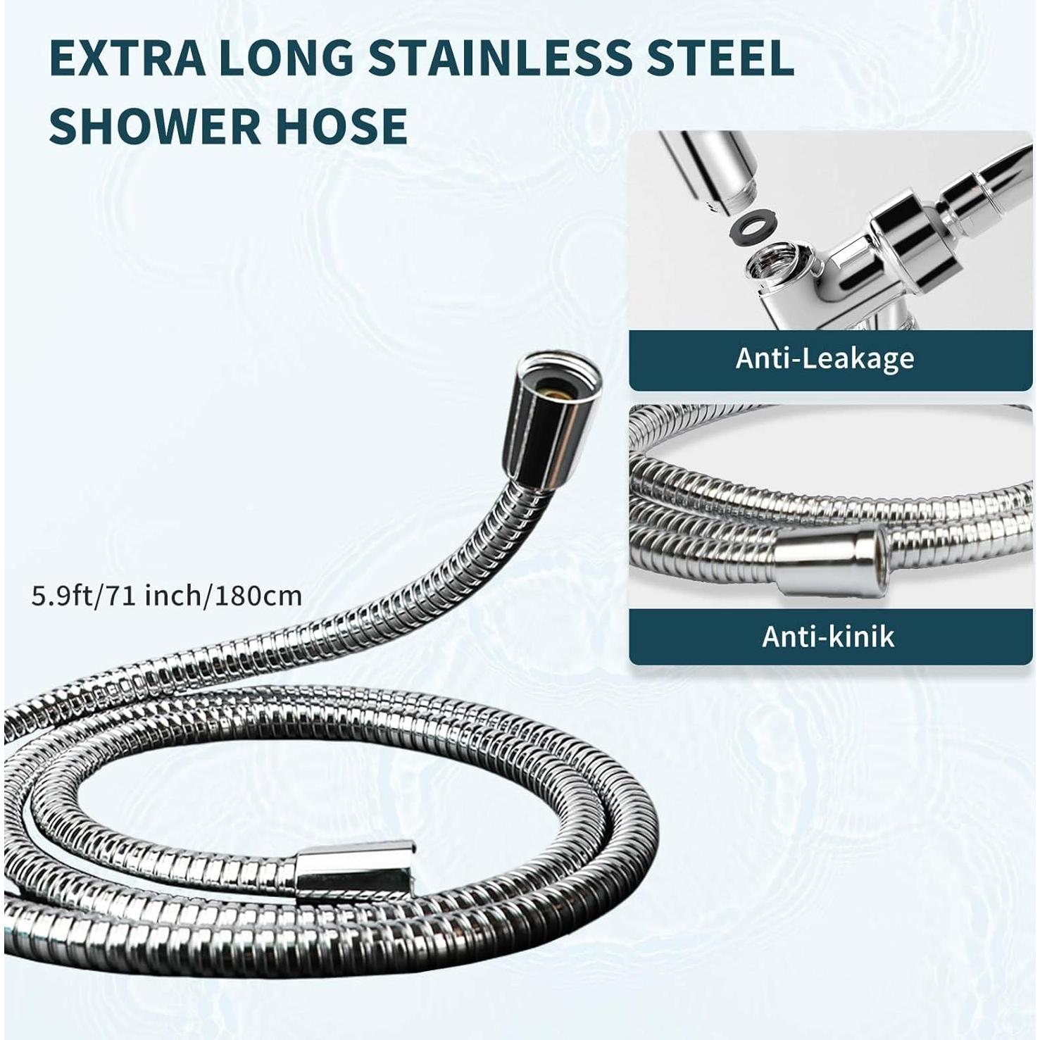 Cabezal de Ducha Filtrado UltrTxenova SH4, Alta Presión 6 Modos