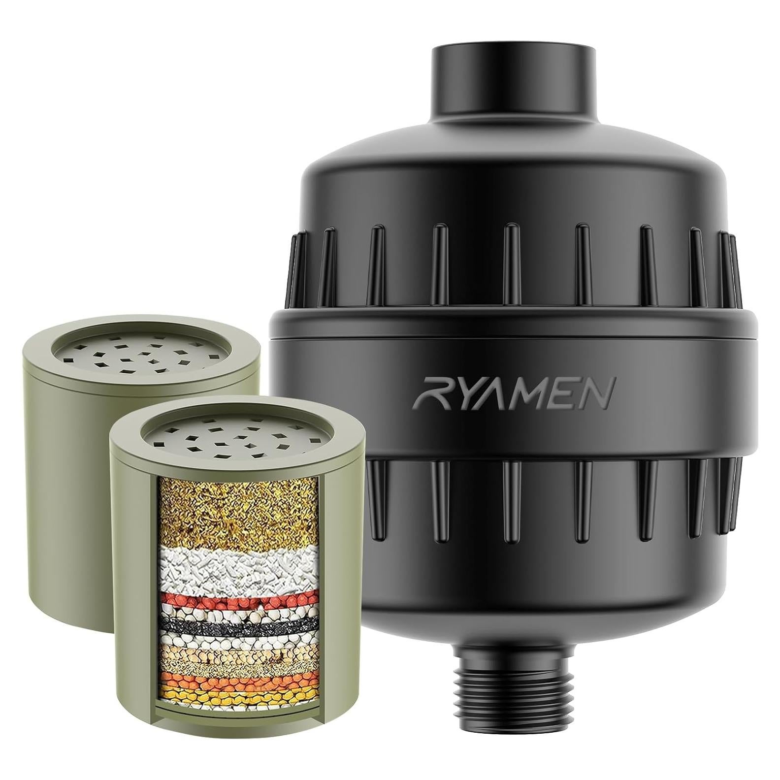 Filtro de Ducha Ryamen ACSF0004 con Remoción de Cloro y Metales