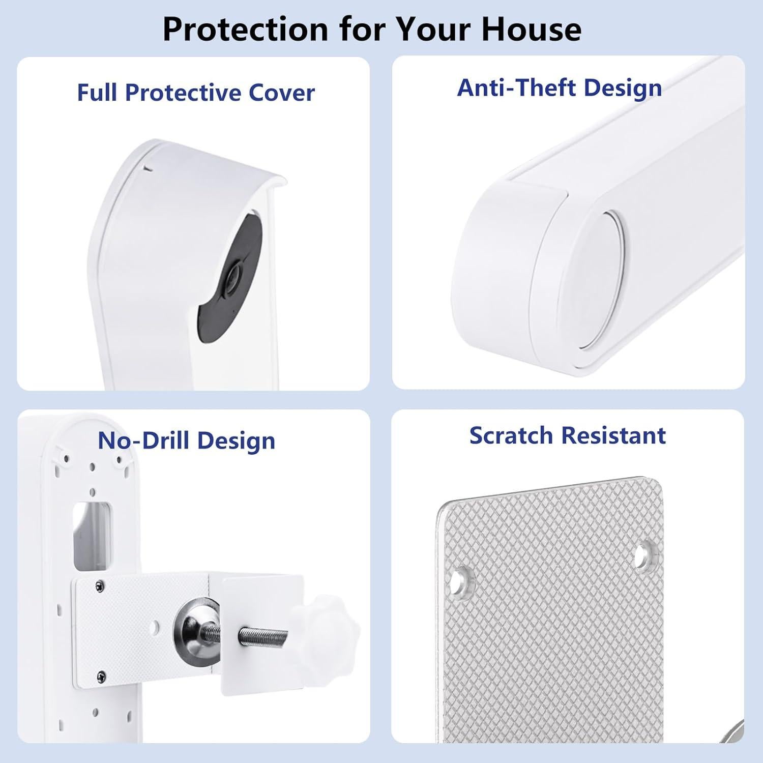 Soporte Antirrobo Ajustable Wochel para Timbre Google Nest