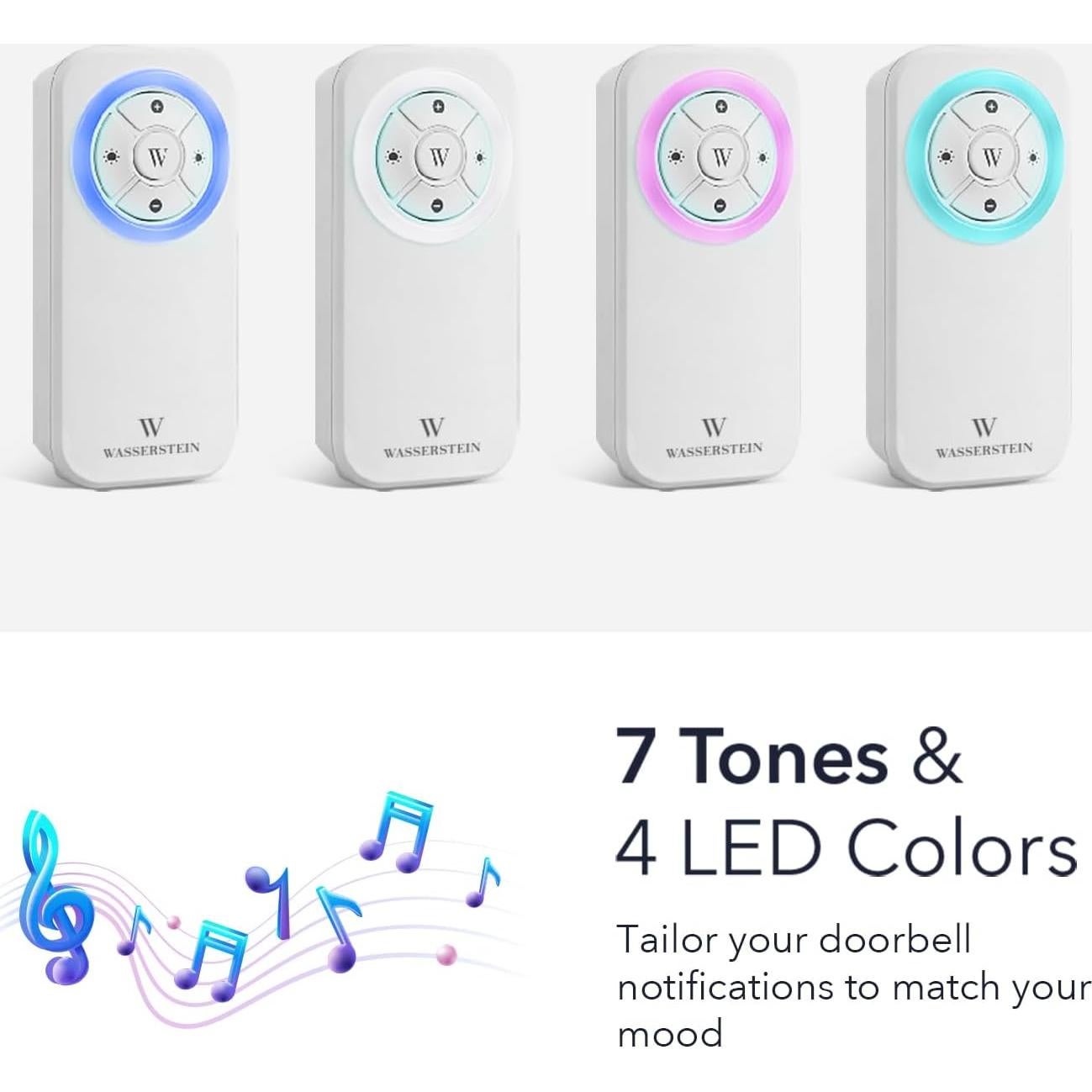 Timbre Wasserstein para Google Nest Doorbell Con Cable 2ª Gen