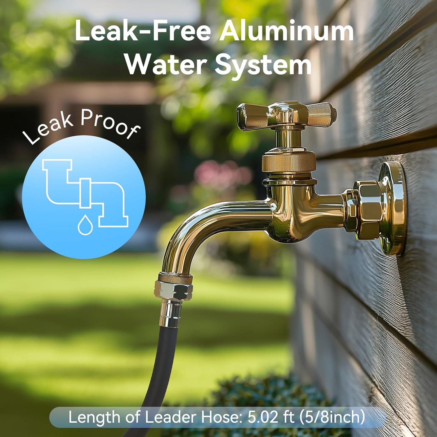 Carrete de Manguera Relhost 100 pies 5/8" Metal Marrón