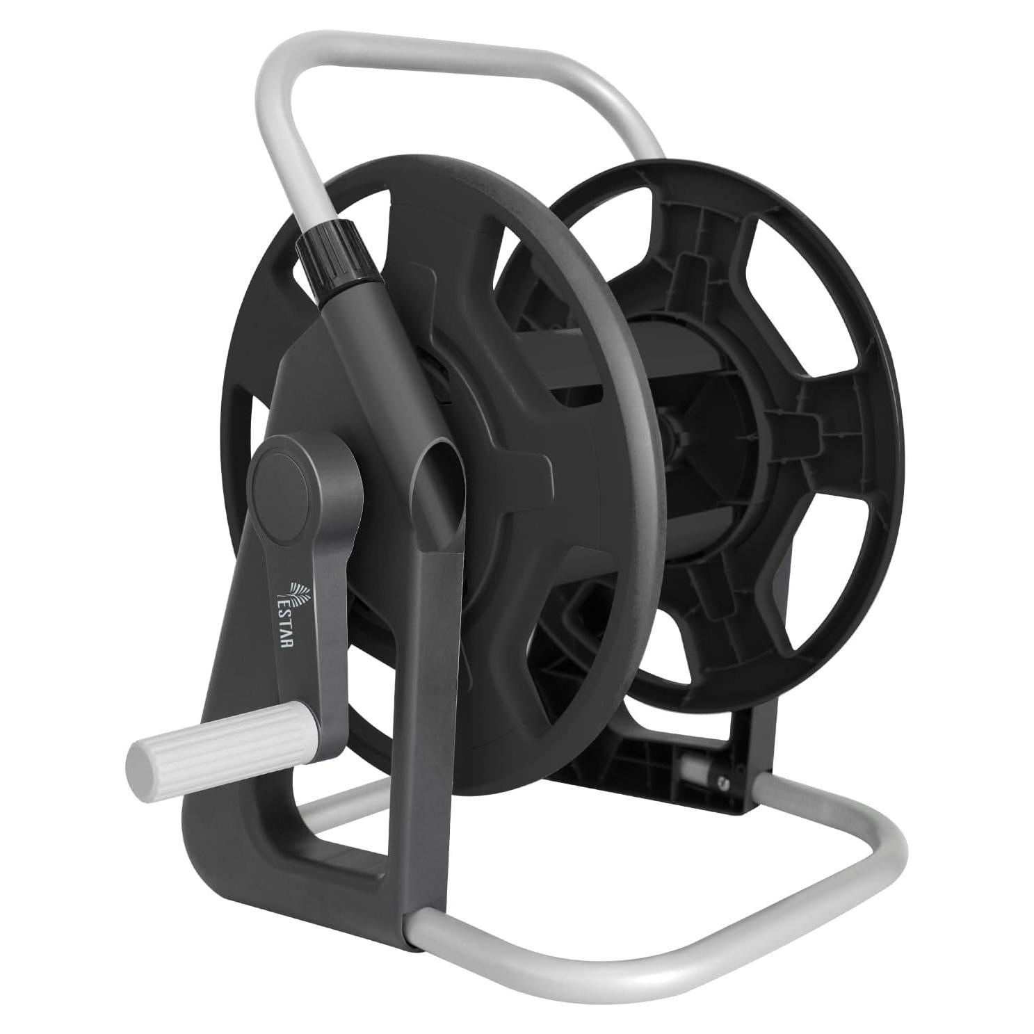 Carro de Carrete de Manguera YESTAR 15.24 m Negro