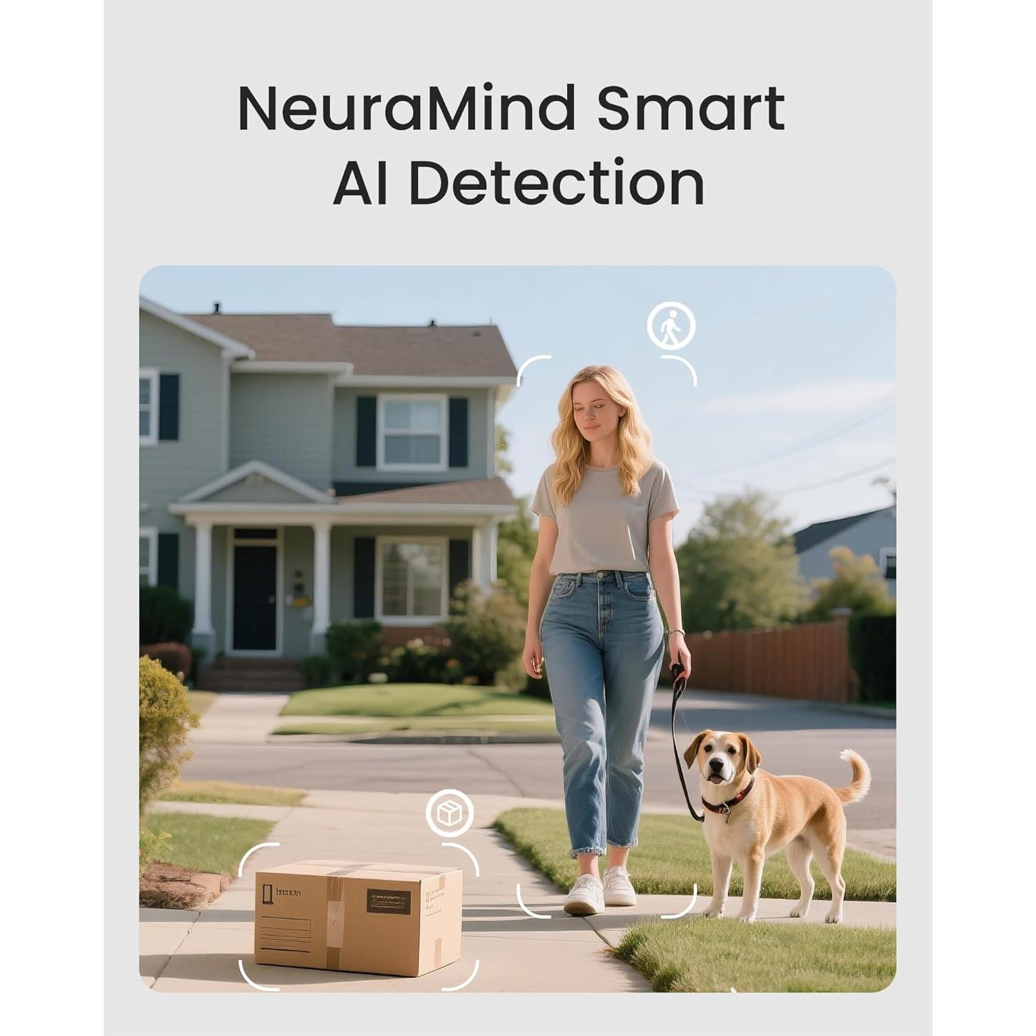 Cámara de Timbre con Cable Youkey DB322 2K Doble Cámara