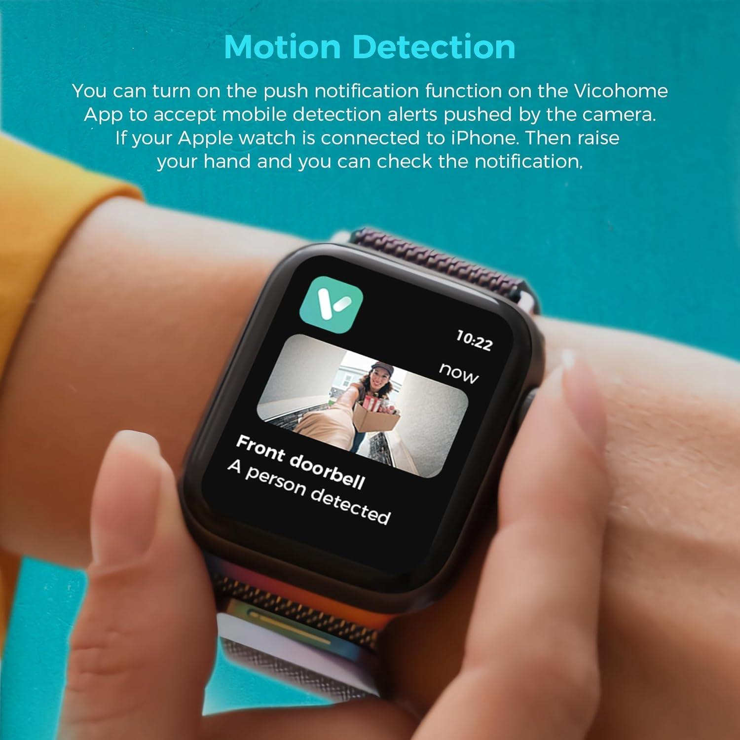 Timbre de Video Inteligente Vicohome DB3 con Cámara 1296p