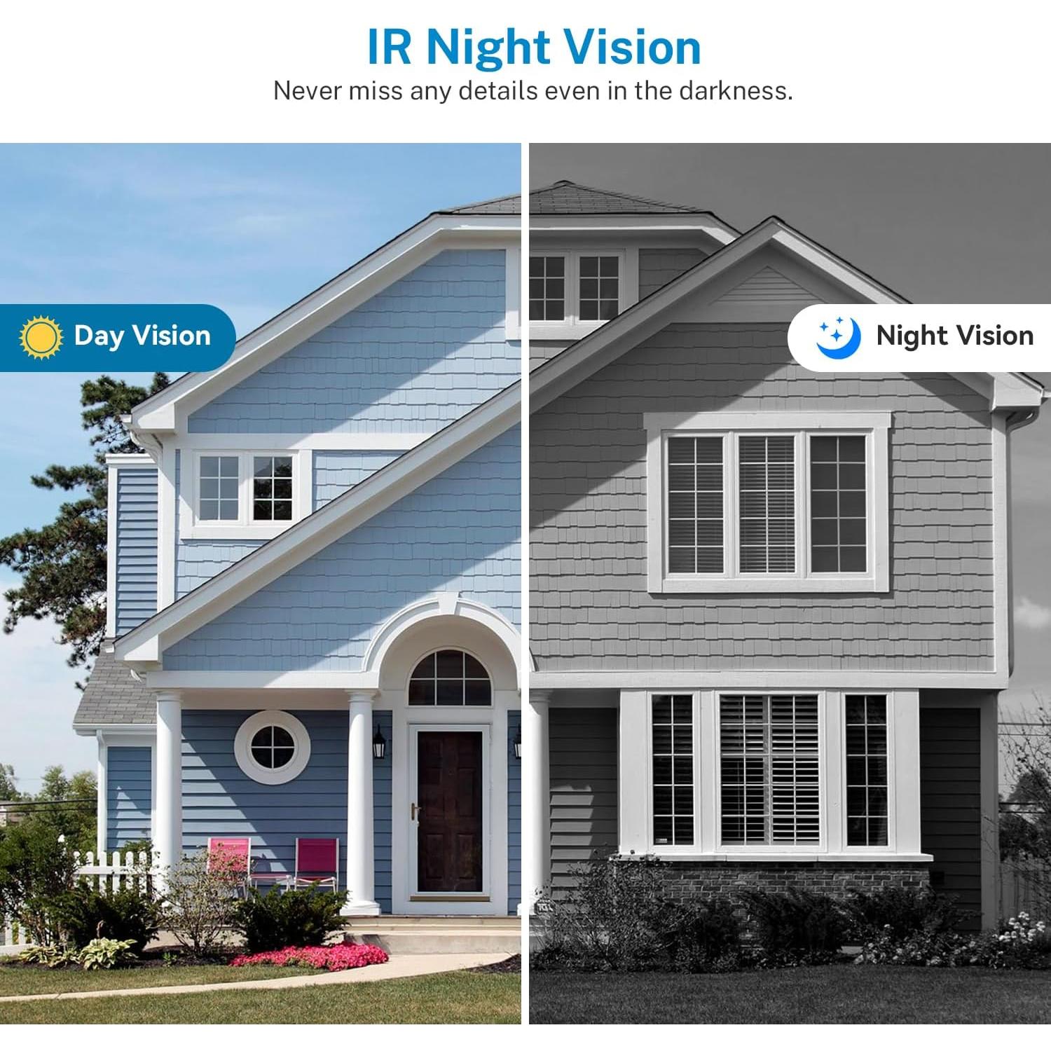 Cámara de Timbre de Video Inalámbrica SearByte T50 1080p WiFi