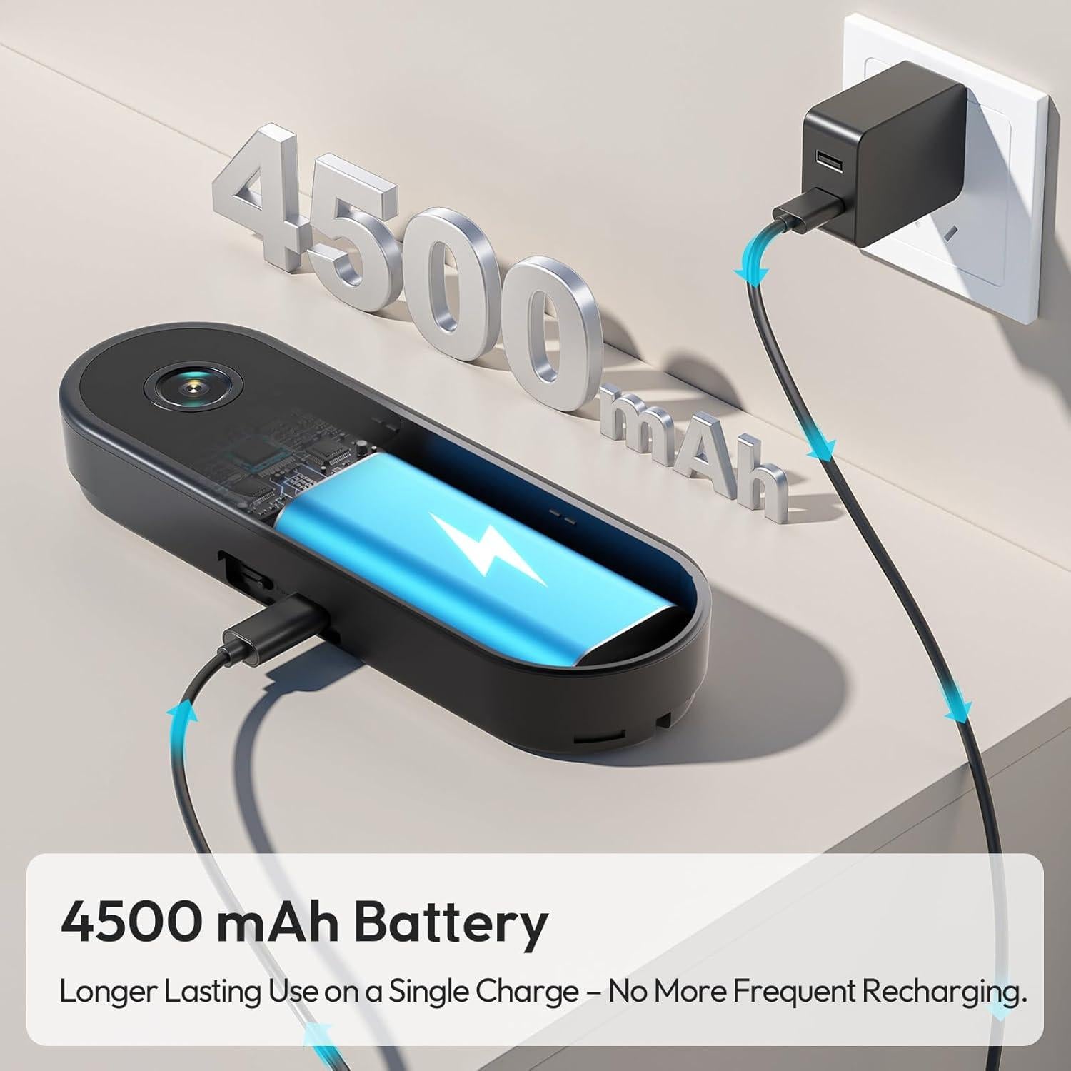 Cámara de Timbre Inalámbrico Belleye DB3 2K HD con Visión Nocturna