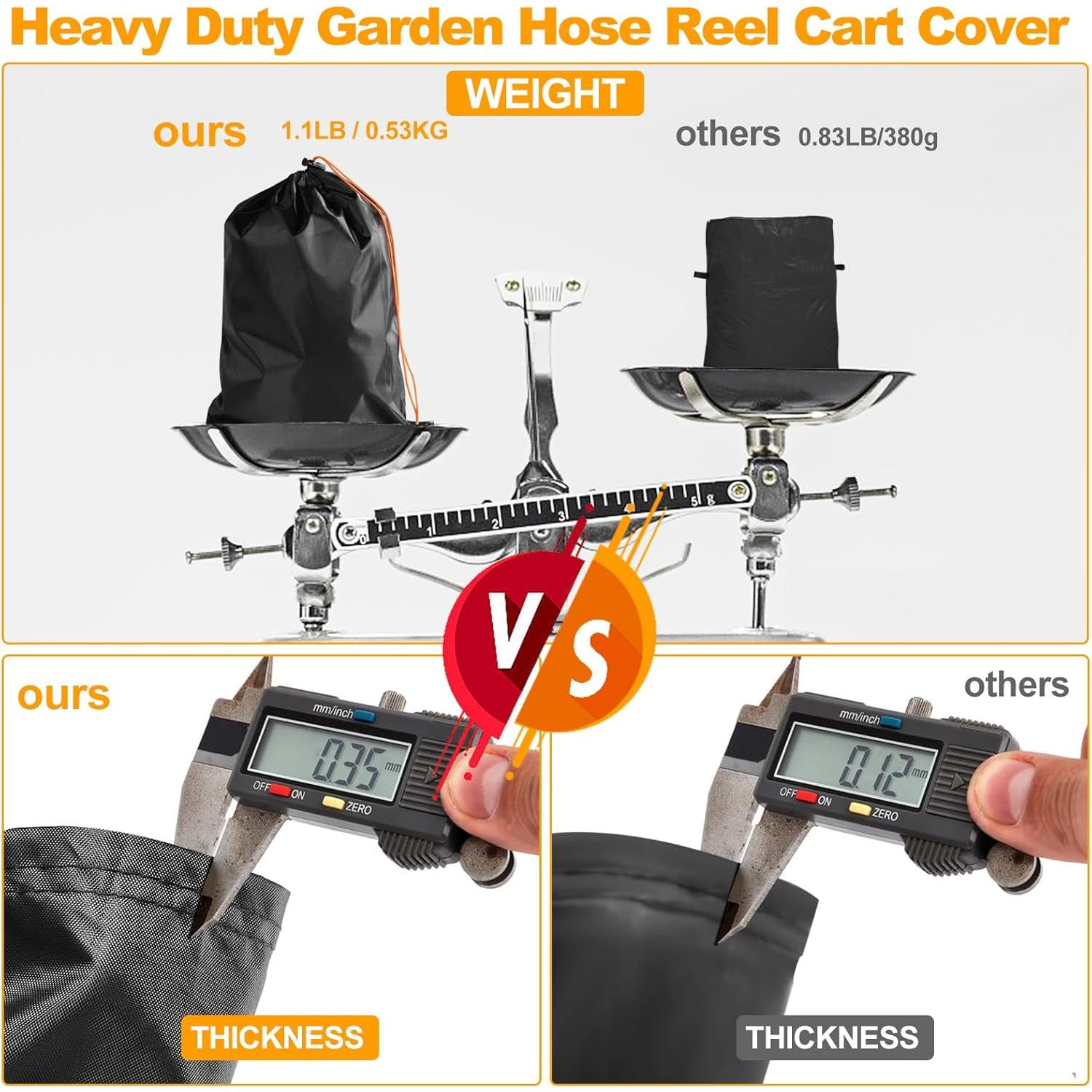 Cubierta Protectora para Carro de Manguera GRABADO 420D Impermeable