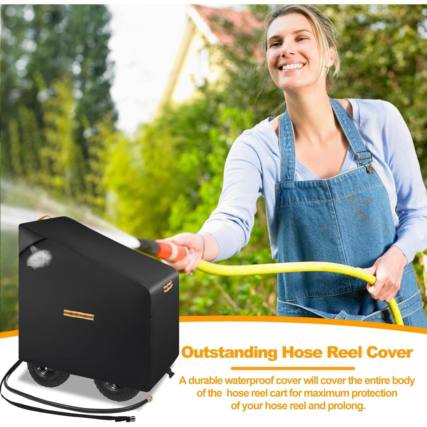 Cubierta Protectora para Carro de Manguera GRABADO 420D Impermeable