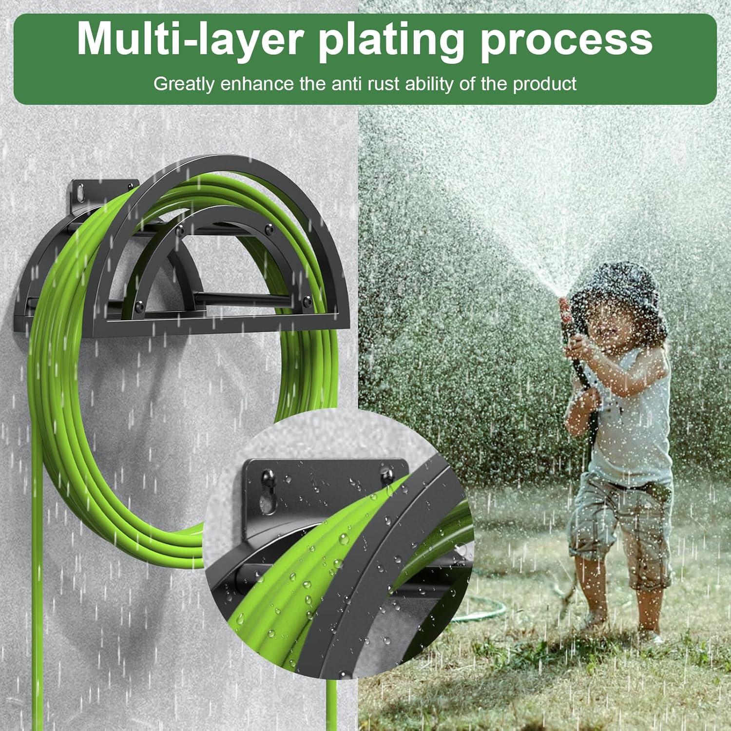 Soporte para Manguera OLV de Pared, Metal Resistente 38.1m