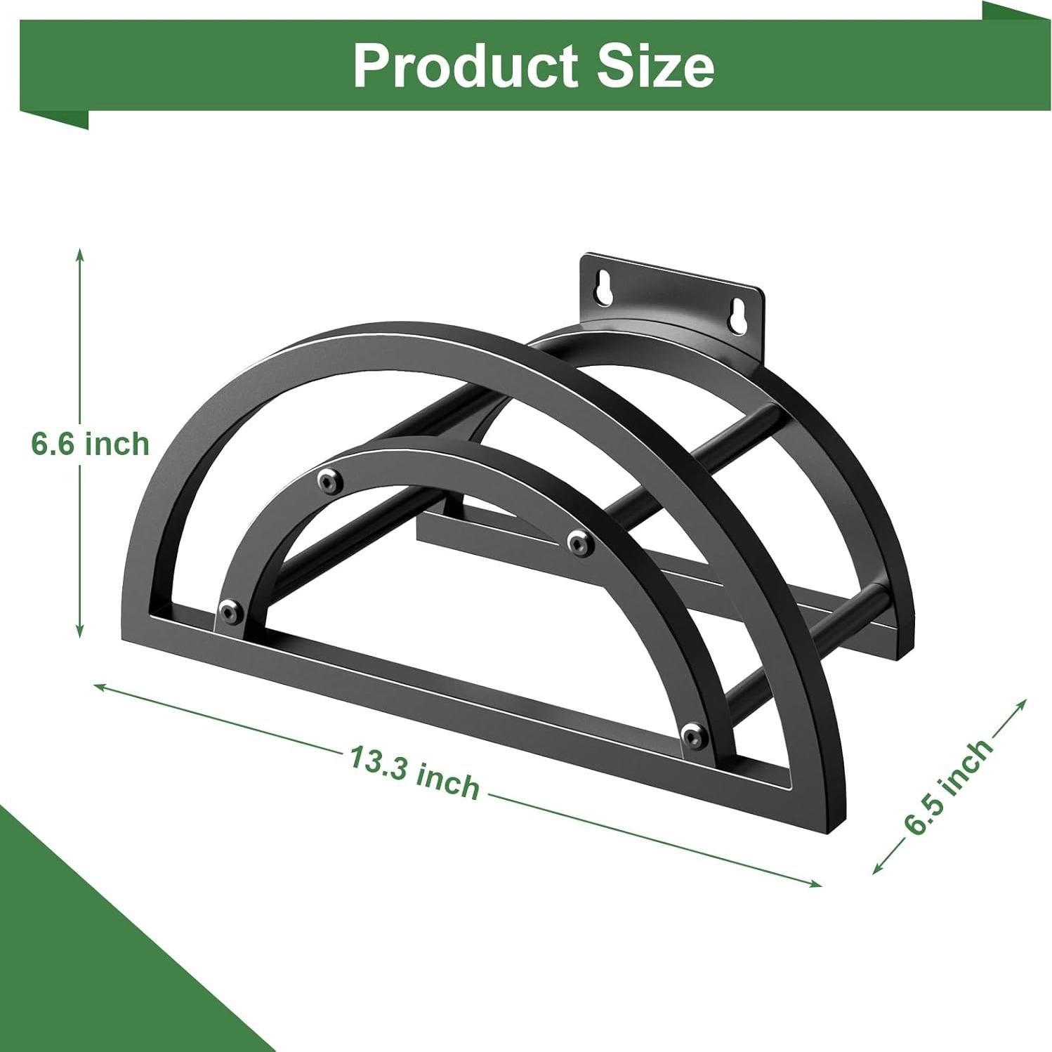 Soporte para Manguera OLV de Pared, Metal Resistente 38.1m
