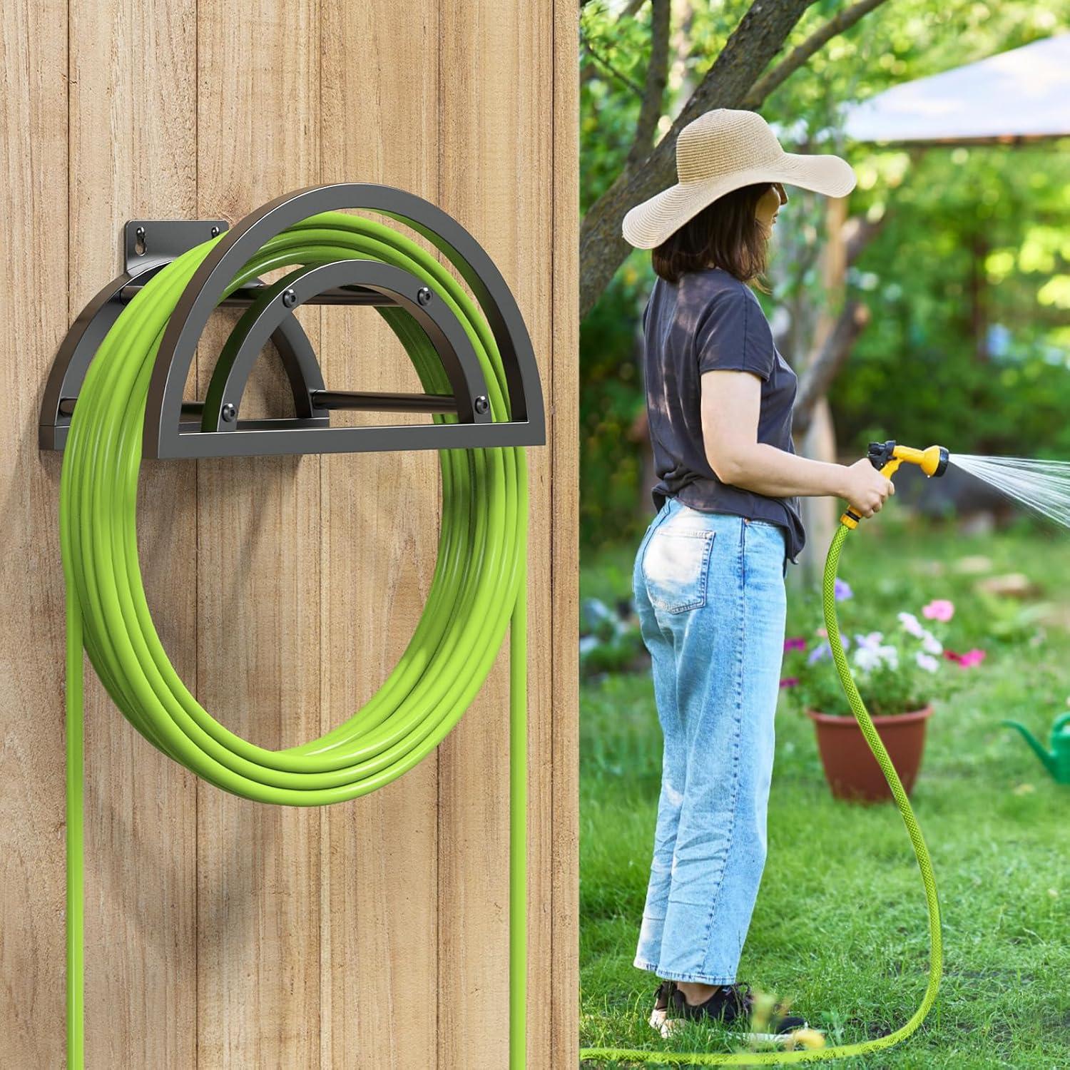 Soporte para Manguera OLV de Pared, Metal Resistente 38.1m