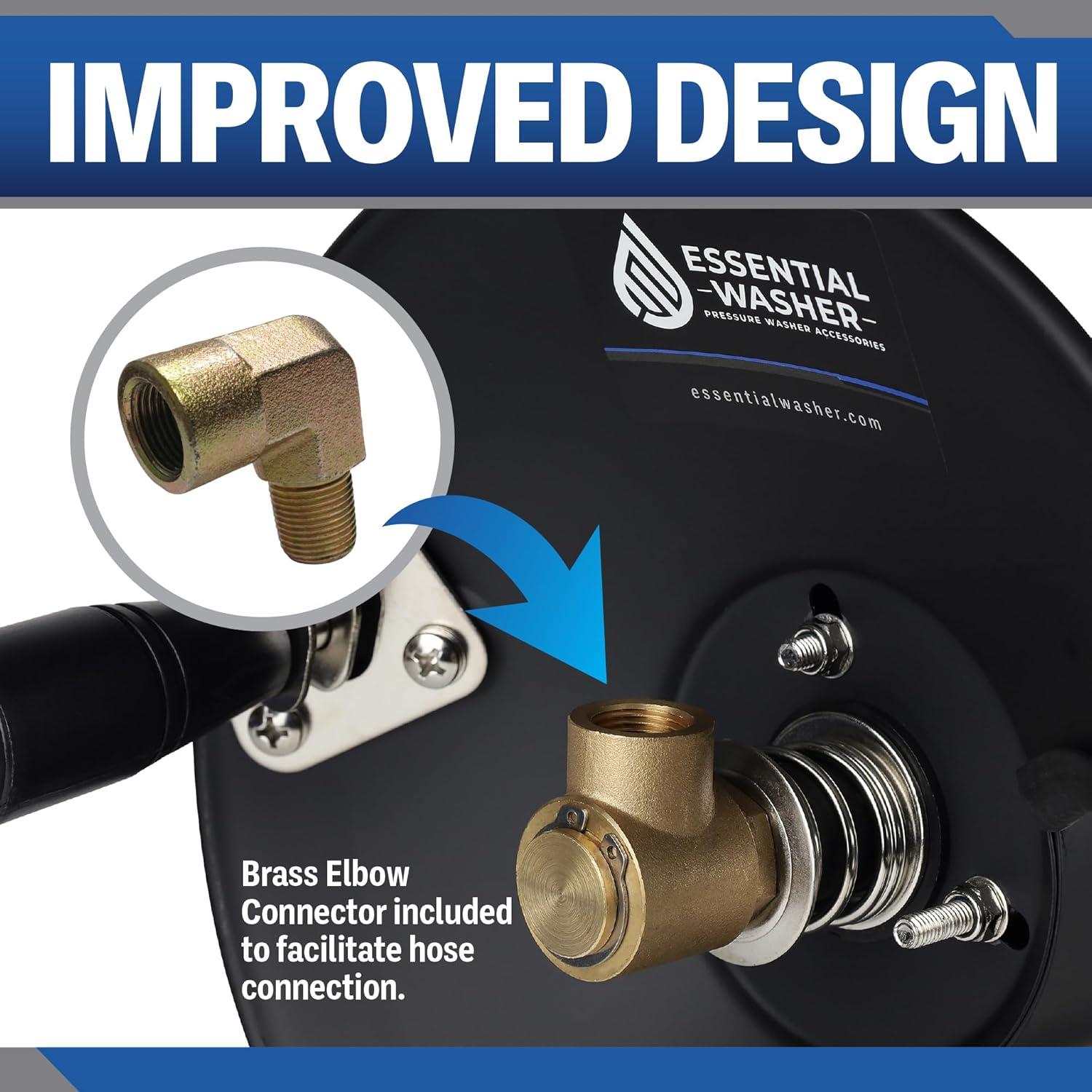 Carrete de Manguera Essential Washer 15 m con Accesorios