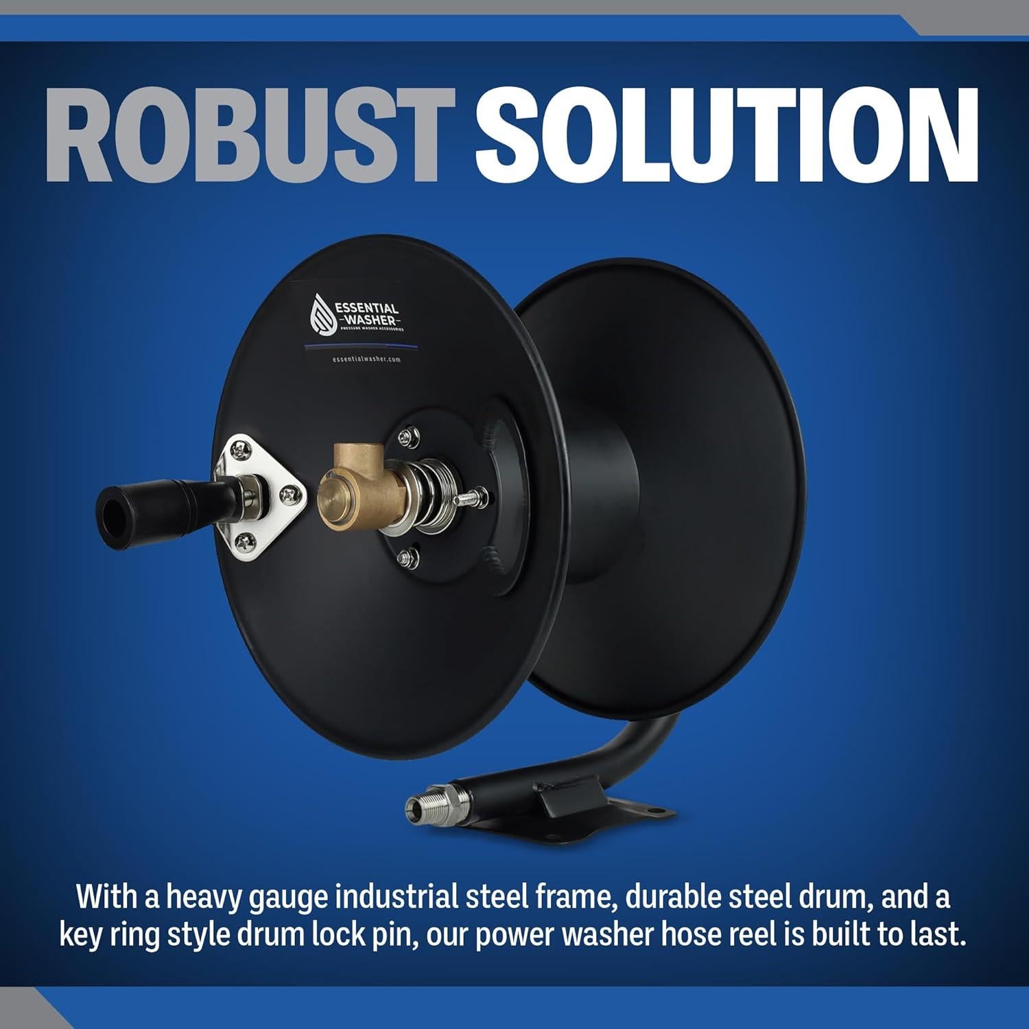 Carrete de Manguera Essential Washer 15 m con Accesorios