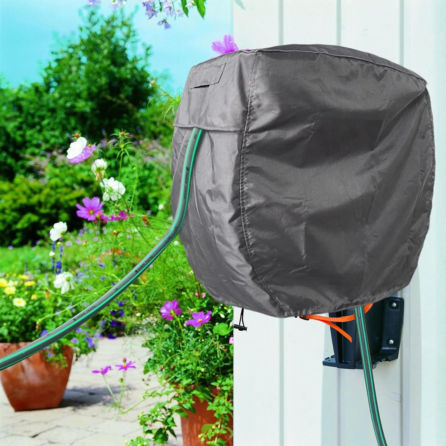 Cubierta de Carrete de Manguera Aaaspark 66 cm Impermeable