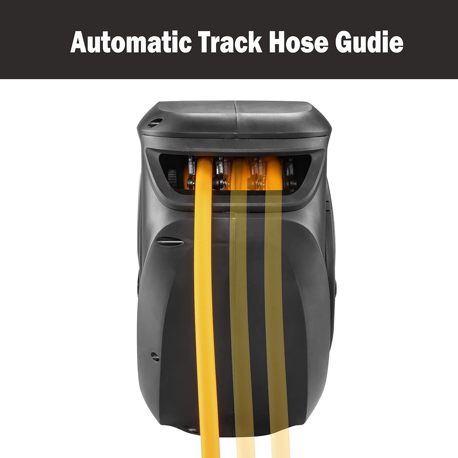 Carrete de Manguera Retráctil AIRZILLA 15.24m con Conexión Rápida