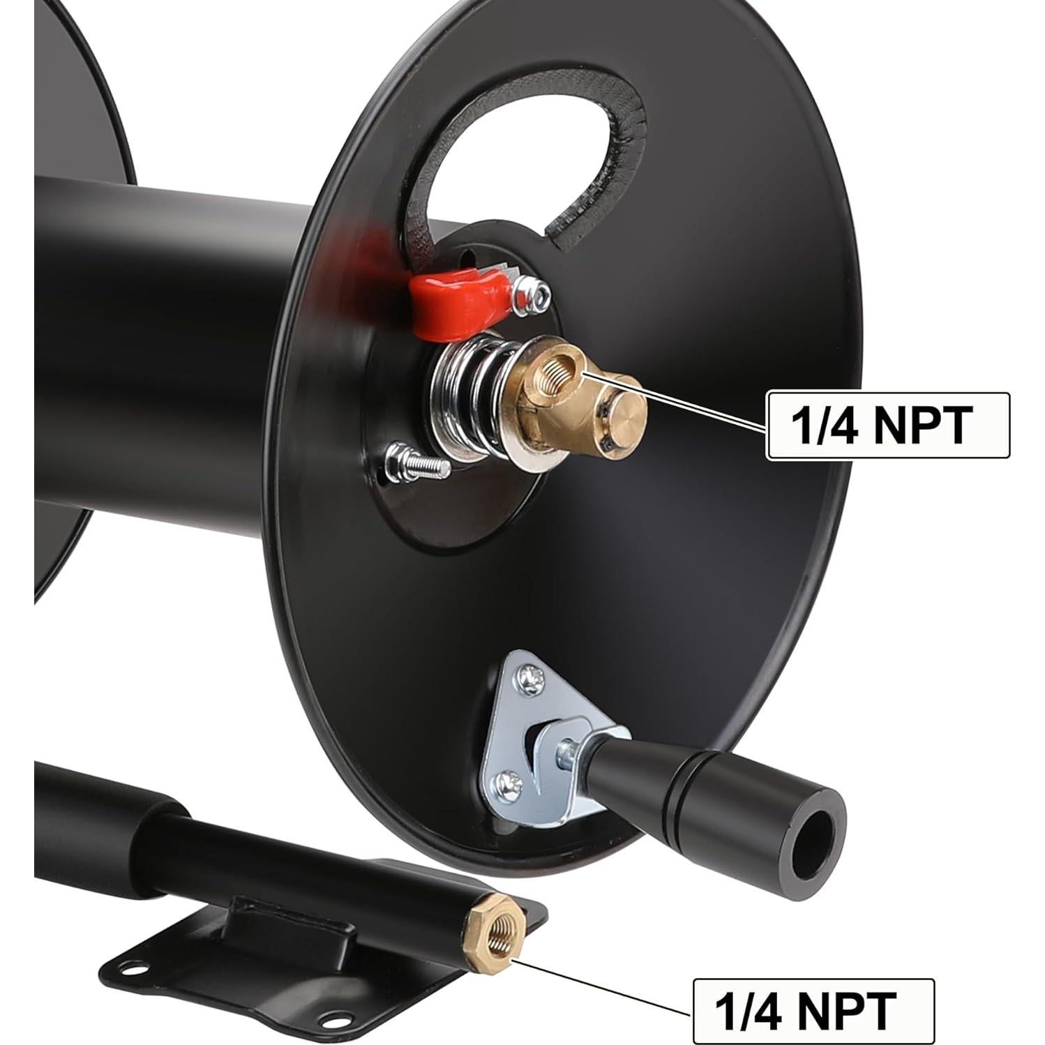 Carrete de Manguera Manual WYNNsky 30.48 m NPT 1/4"
