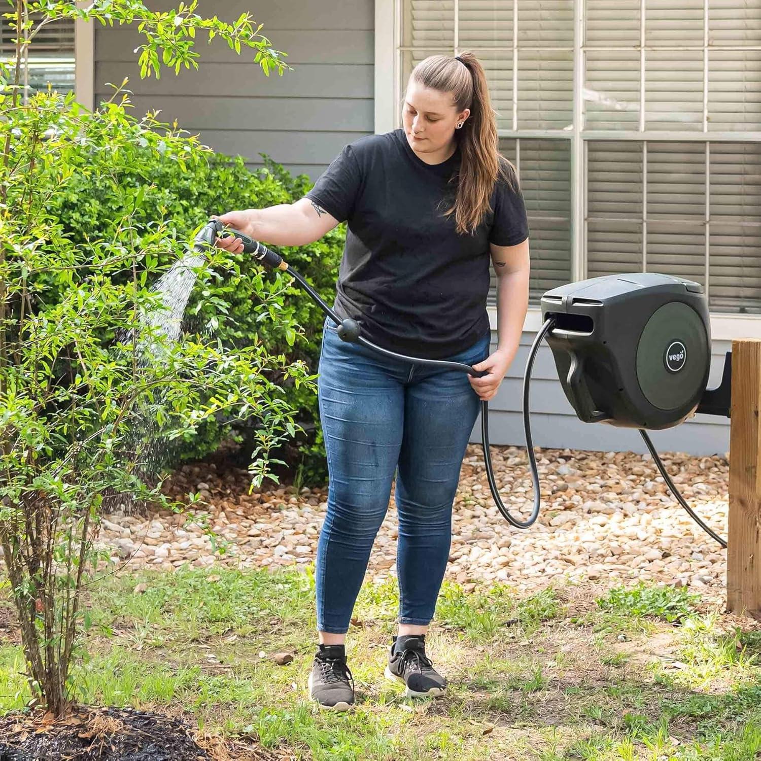 Carrete de Manguera Retráctil Vego 39.62m Montaje en Pared