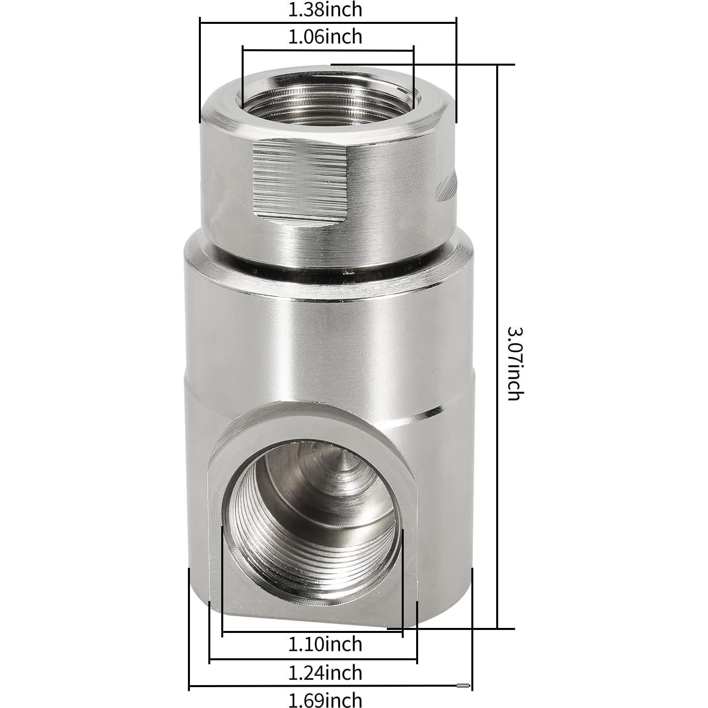 Carrete de Manguera Giratorio Viwerel 3/4" Acero 4500 PSI