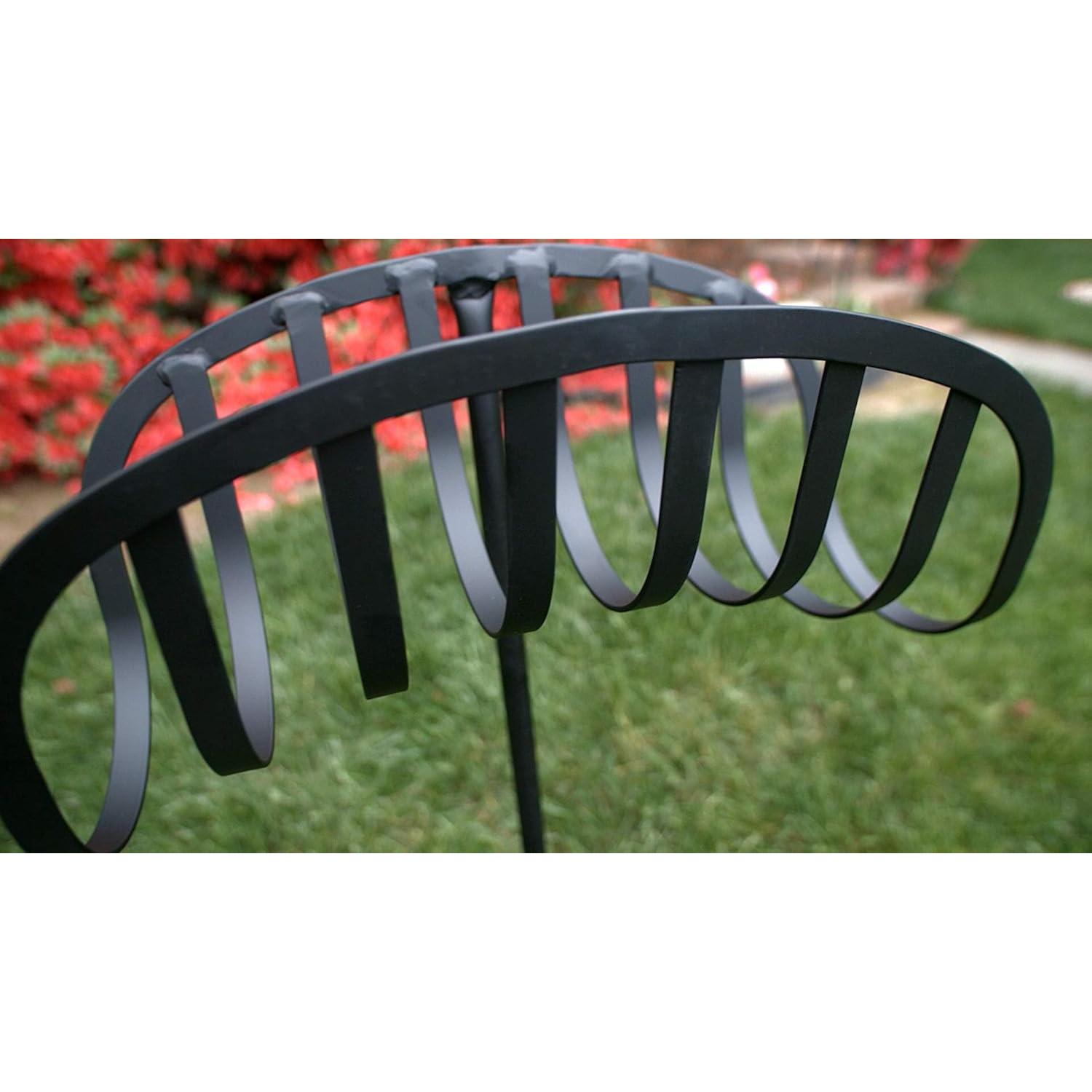 Soporte para Manguera de Jardín Liberty Garden 647, Acero Negro