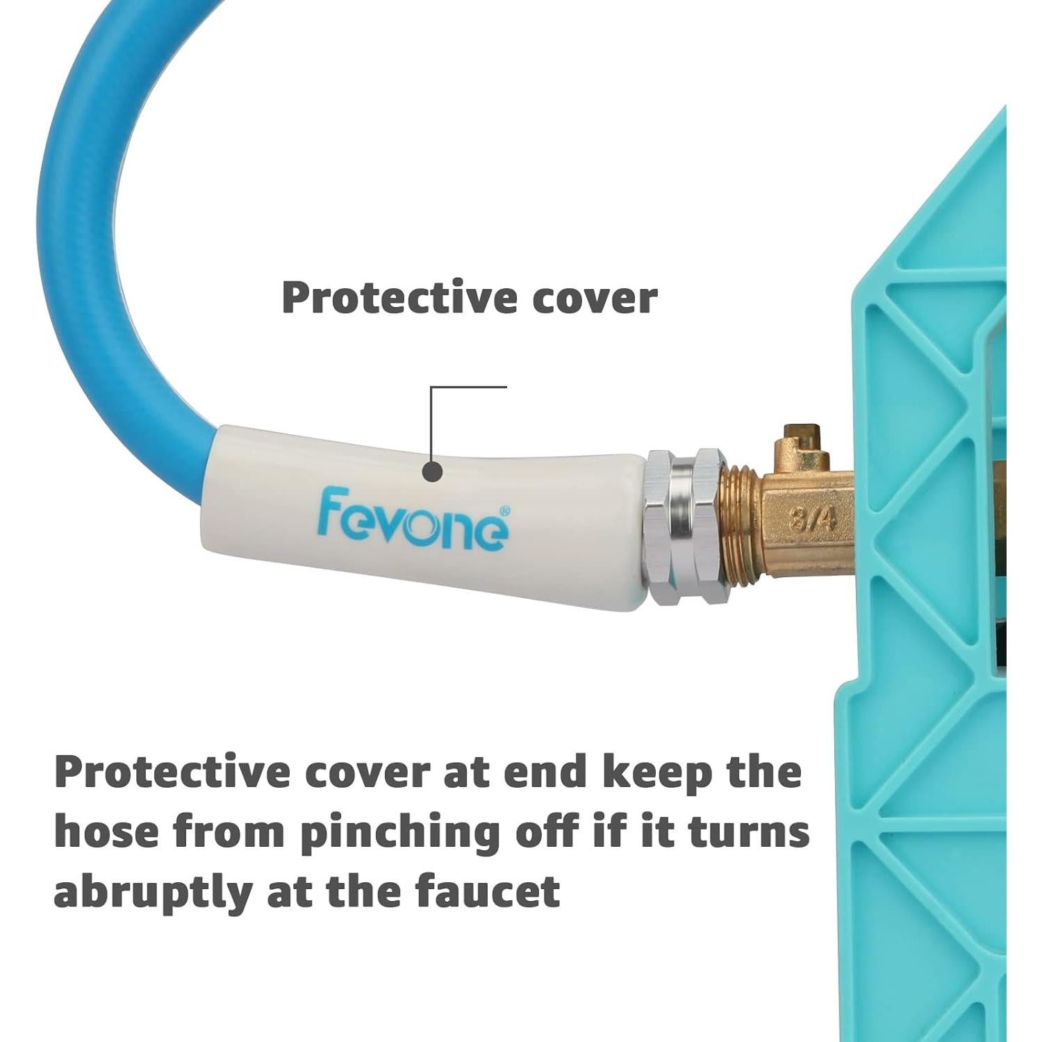 Manguera de Jardín FEVONE 0.91m Polímero Híbrido 600 PSI