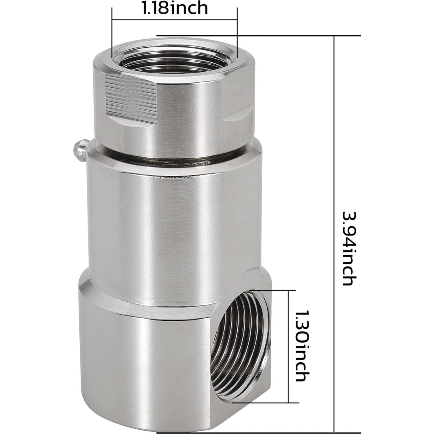 Conector Giratorio de Manguera Viwerel 1" 4000 PSI NPT