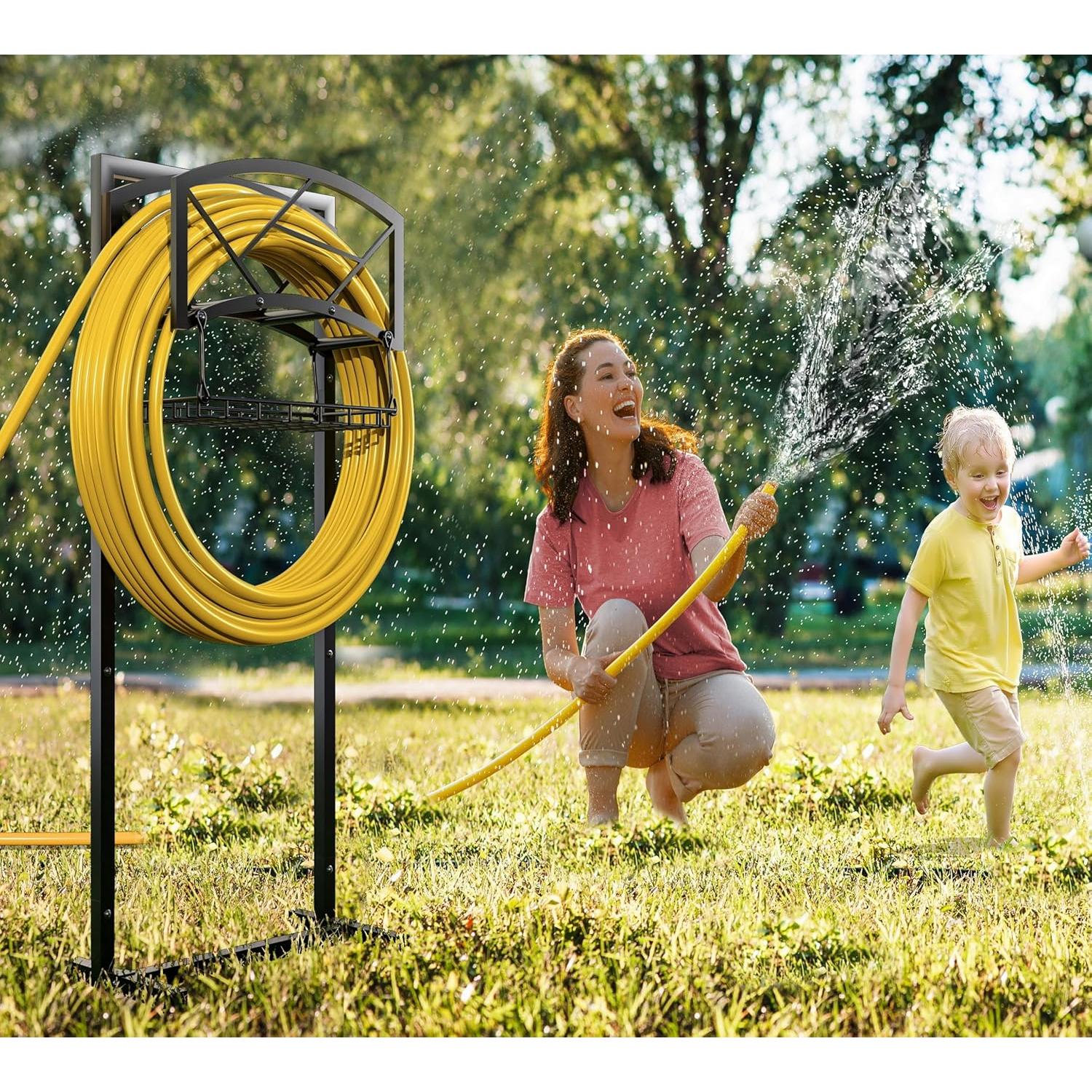 Soporte de Manguera de Jardín Fire Beauty FB223, 36kg, 55m