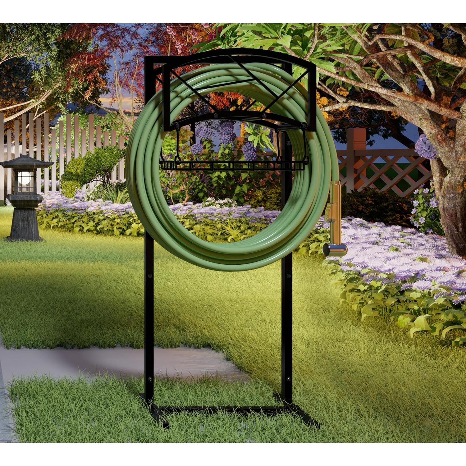 Soporte de Manguera de Jardín Fire Beauty FB223, 36kg, 55m