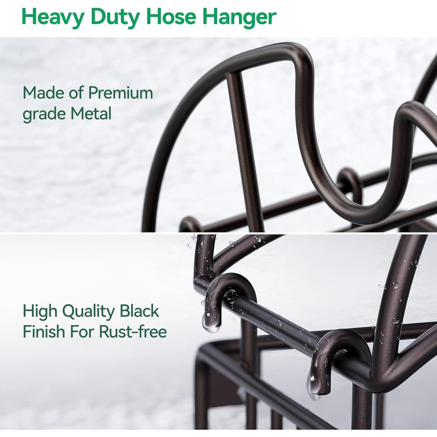 Carrete de Manguera de Jardín Lamir Metal Montaje en Pared 1.18kg