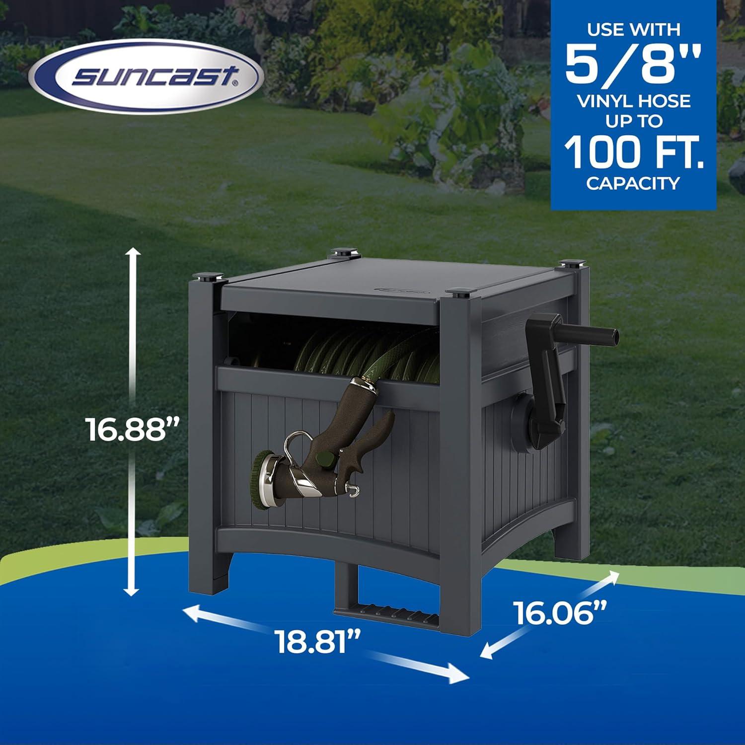 Carrete de Manguera Suncast 30.48 m Cibernético para Jardín