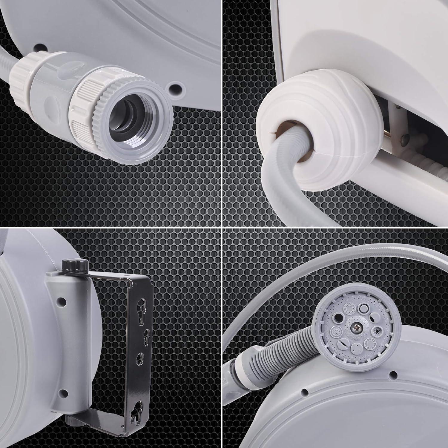 Carrete de Manguera Retráctil WINMAX 9.75 Metros con Pistola