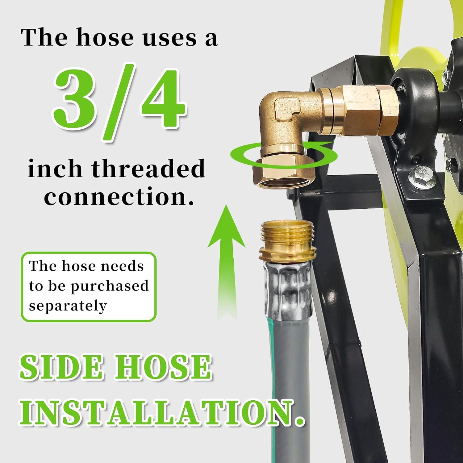 Carrete de Manguera de Jardín CXCESNS 400 pies Montaje Pared