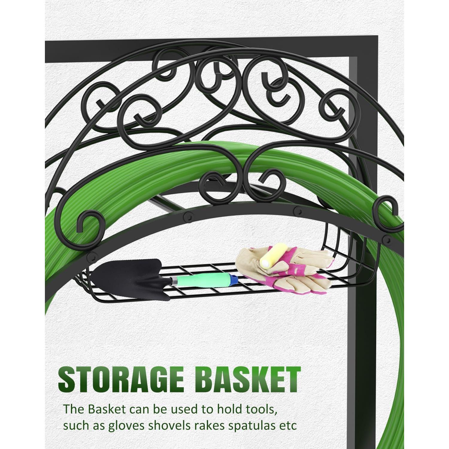 Soporte de Manguera de Jardín Breeze Touch 88.90 cm Alta Resistencia