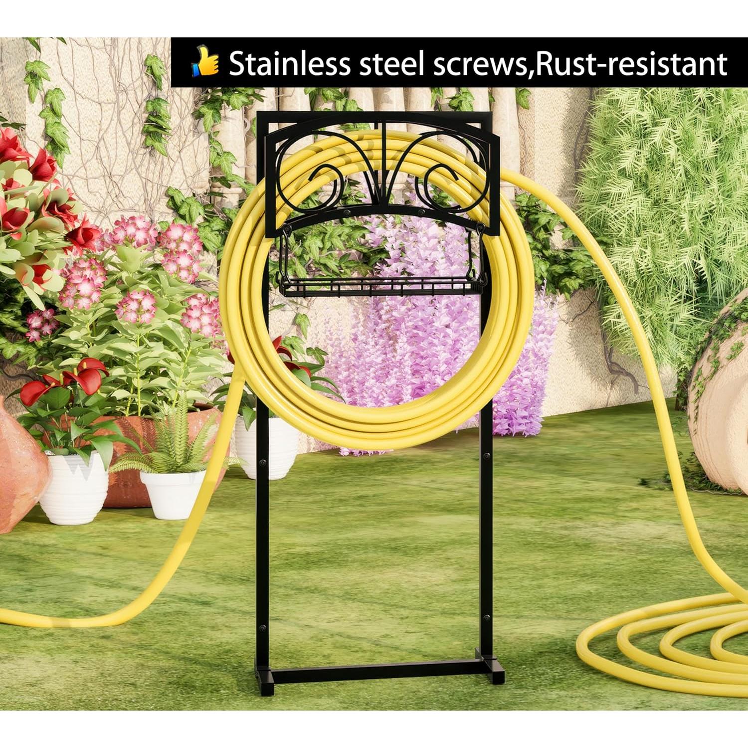 Soporte para Manguera de Jardín Fire Beauty FB222, 20x39x108cm