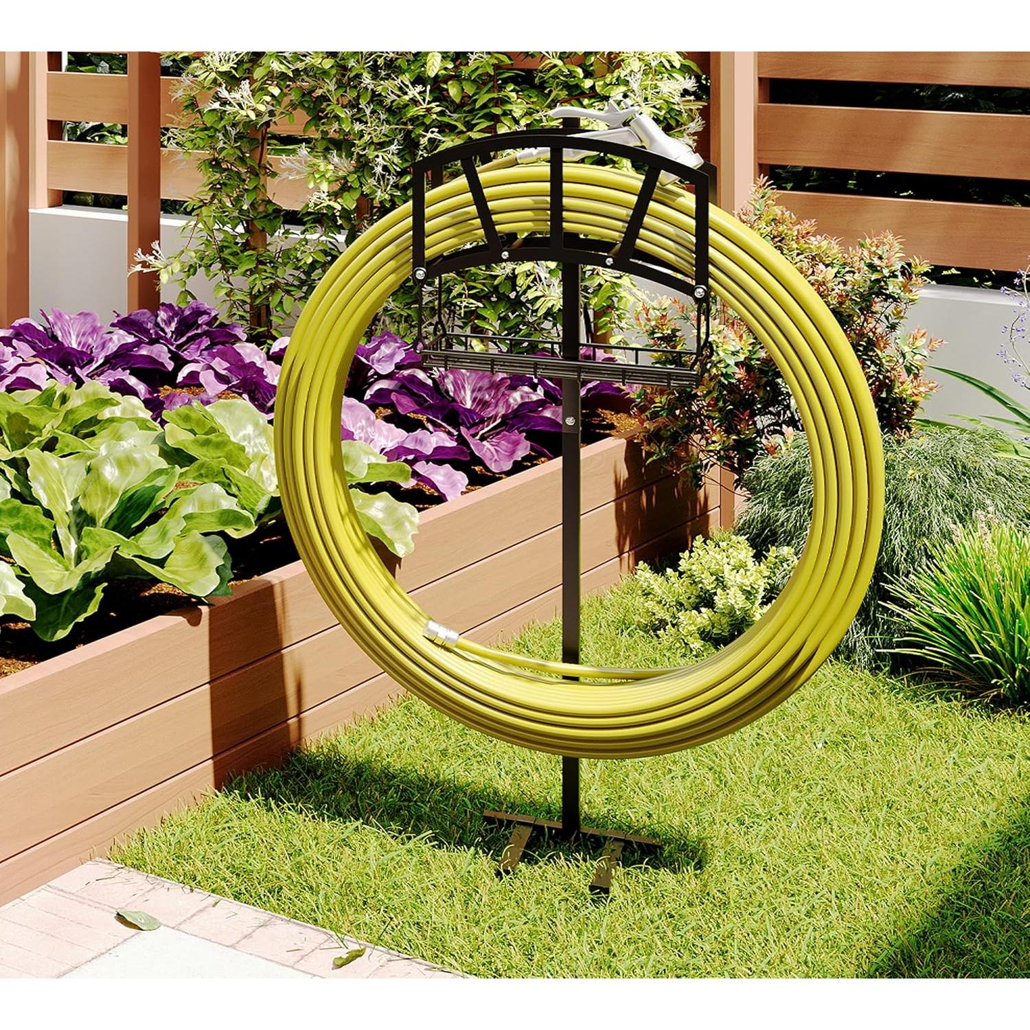 Soporte para Manguera de Jardín Fire Beauty FB120, 45.72m