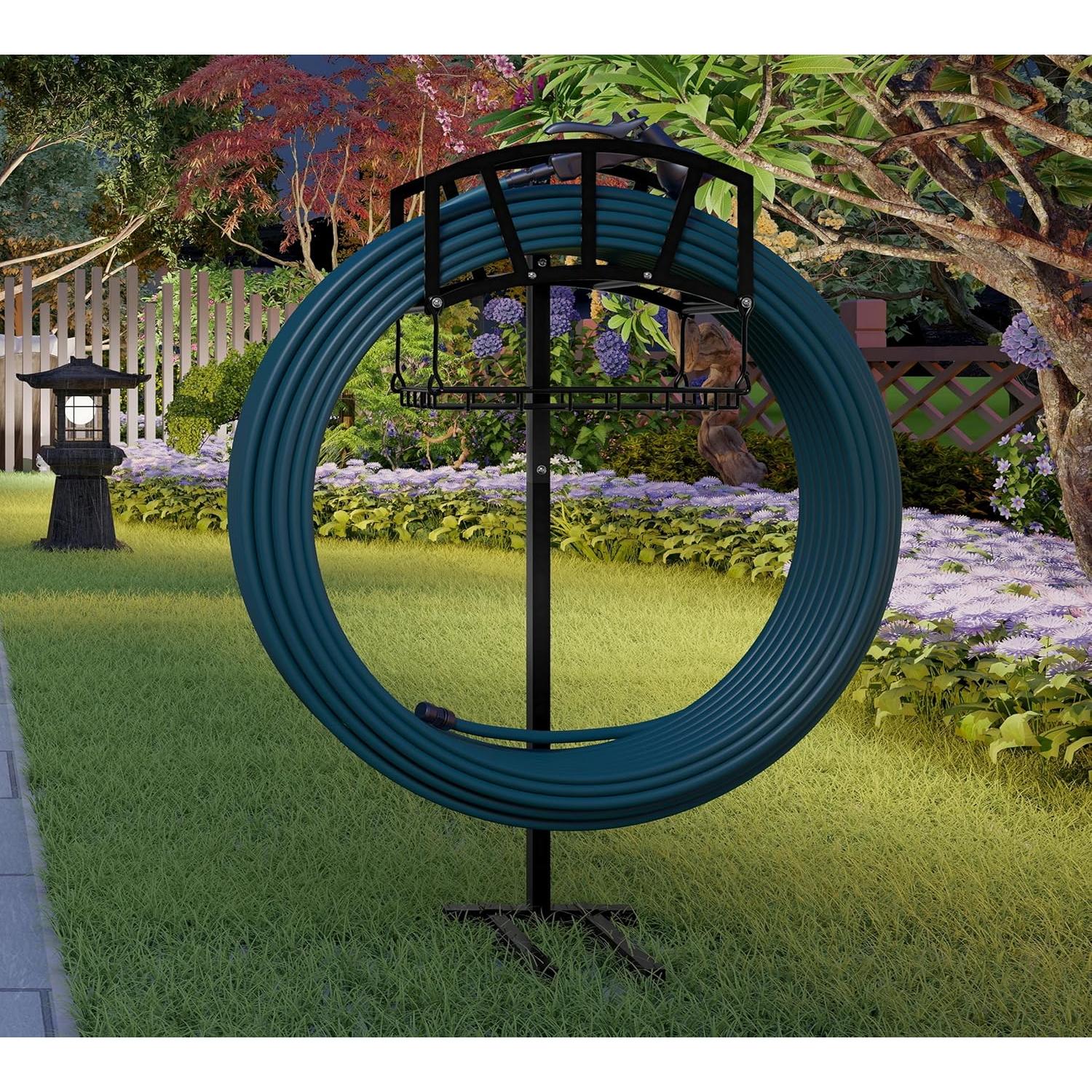 Soporte para Manguera de Jardín Fire Beauty FB120, 45.72m