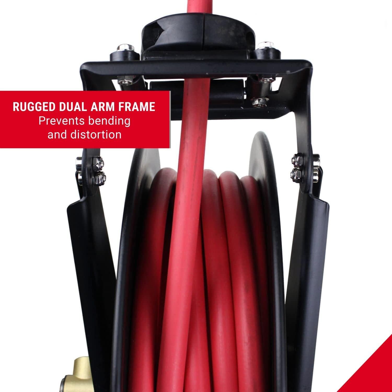 Carrete de Manguera de Aire Milton 2780-50D 1/2" x 15.24 m