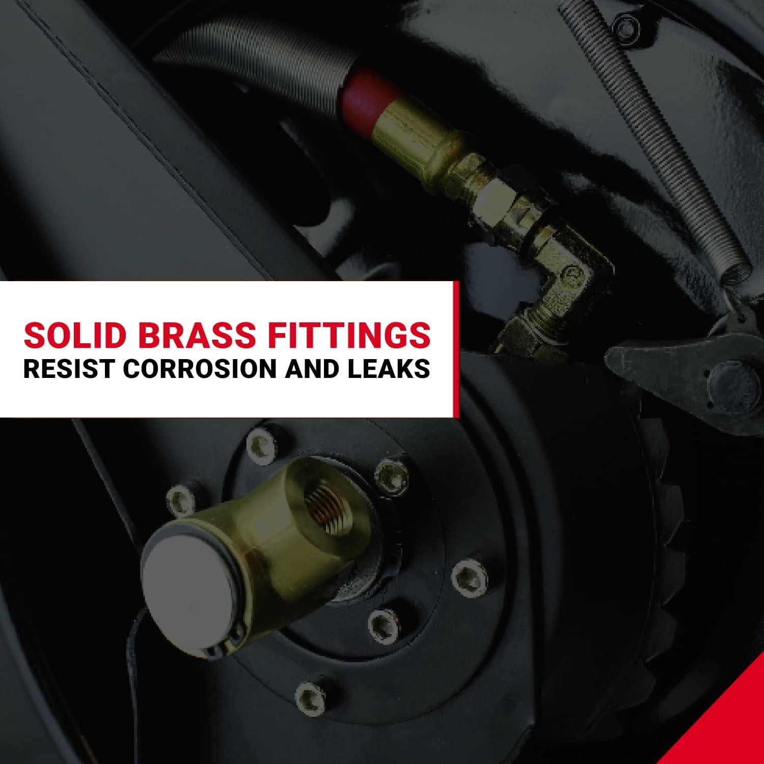 Carrete de Manguera de Aire Milton 2780-50D 1/2" x 15.24 m