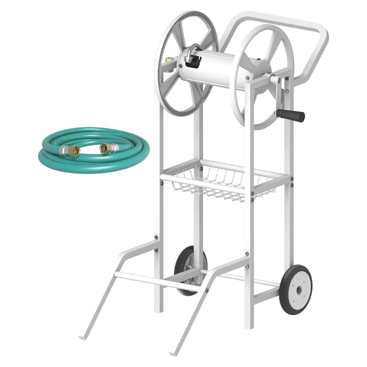 Carro Enrollador de Manguera Artigarden 38.1 m Blanco
