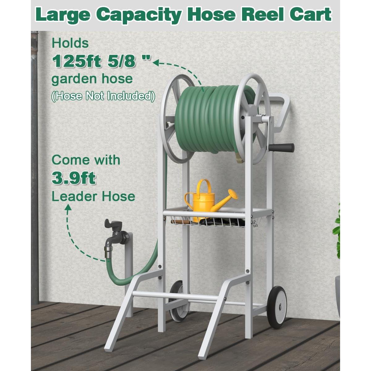 Carro Enrollador de Manguera Artigarden 38.1 m Blanco