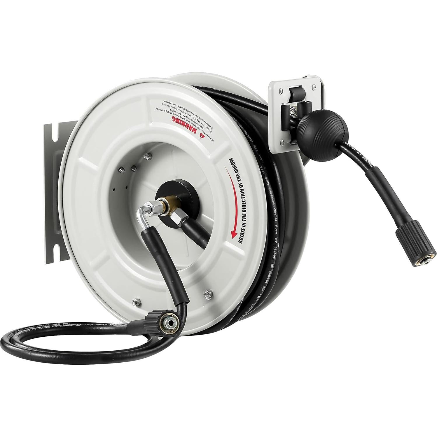 Carrete de Manguera de Presión Tool Daily 60FT Auto-Rebobinado