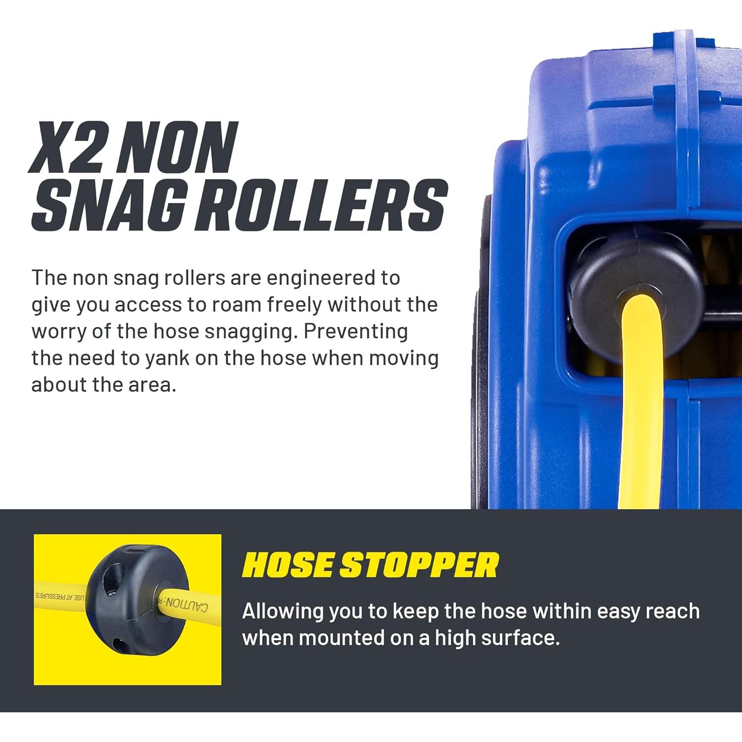 Carrete de Manguera Retráctil Goodyear 3/8" x 20m 300 PSI