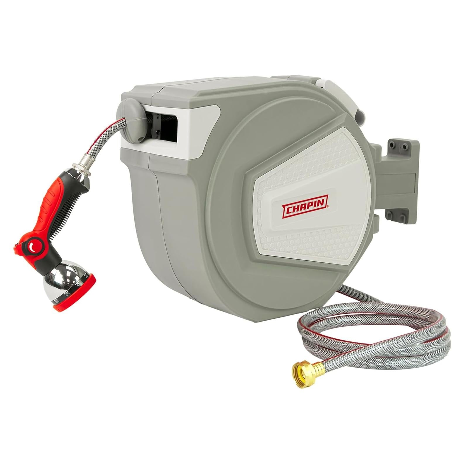 Carrete de Manguera Retráctil Chapin 5997 20m Automático