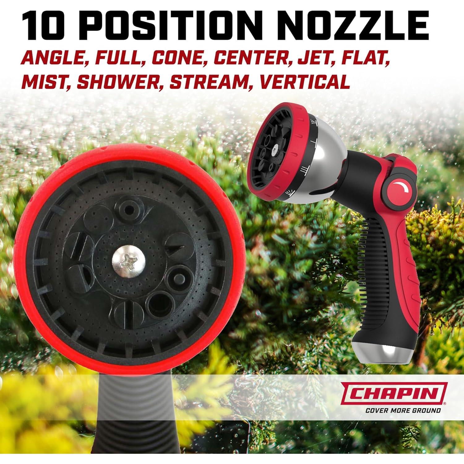 Carrete de Manguera Retráctil Chapin 5997 20m Automático