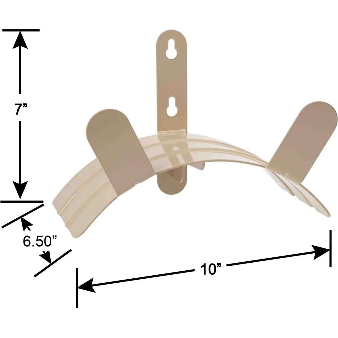 Soporte de Manguera Montado en Pared Liberty Garden 691-2 Tan - Sostiene 38 Metros