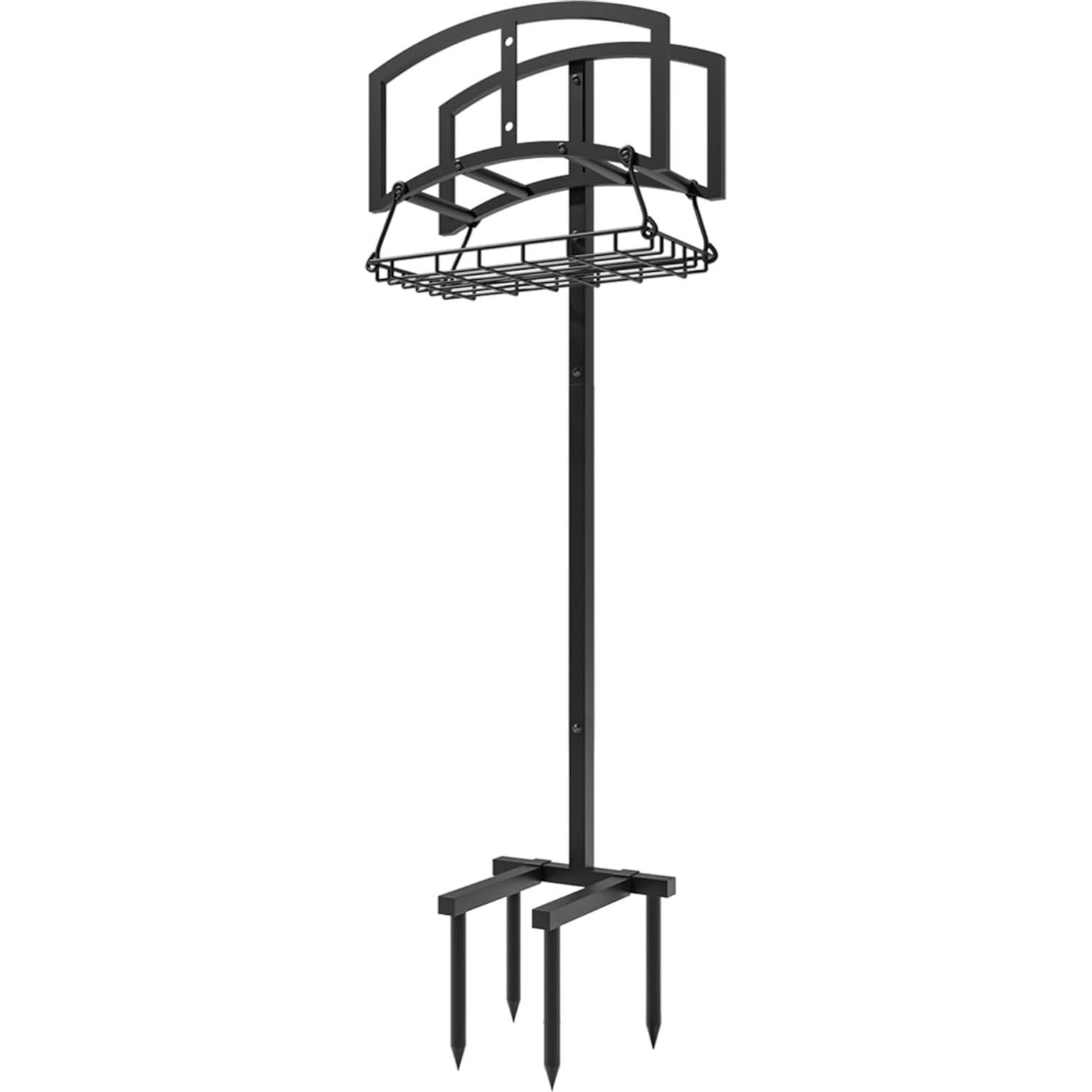 Soporte para Manguera de Jardín CALIDOLA 150FT Negro