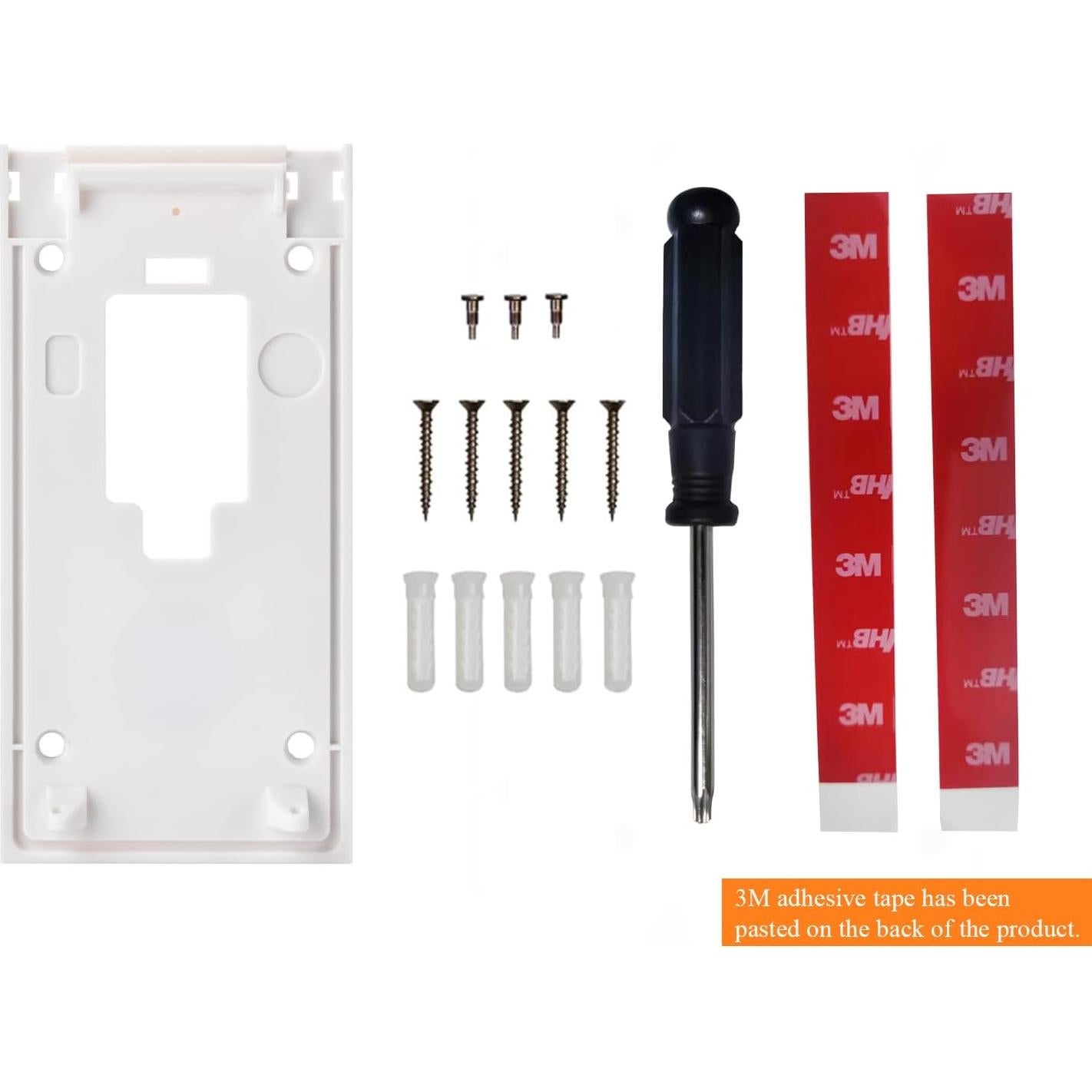 Soporte Adhesivo para Timbre de Video Ring 2da Gen - Blanco