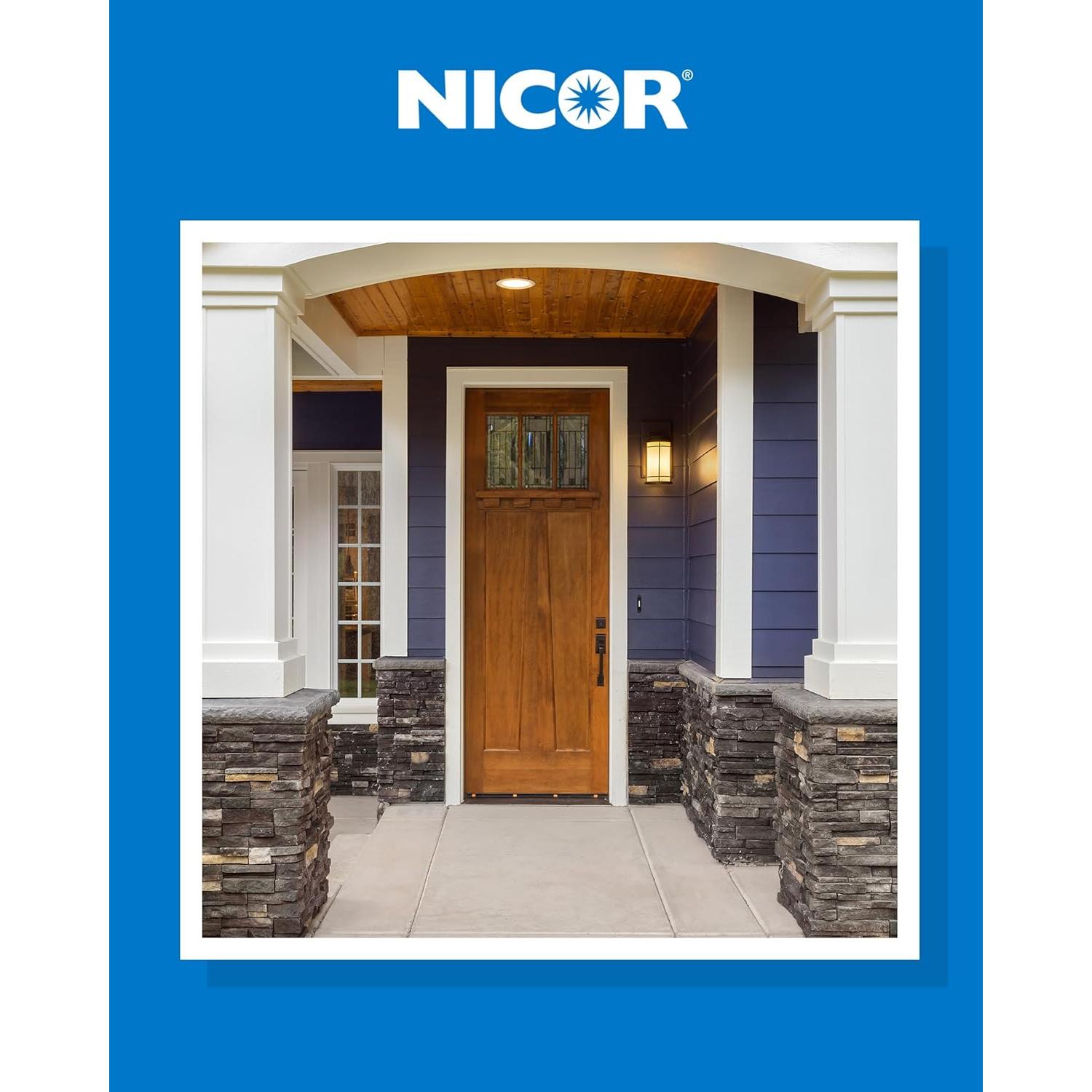 Timbre Eléctrico PrimeChime Plus 2 NICOR - Botón Básico Blanco